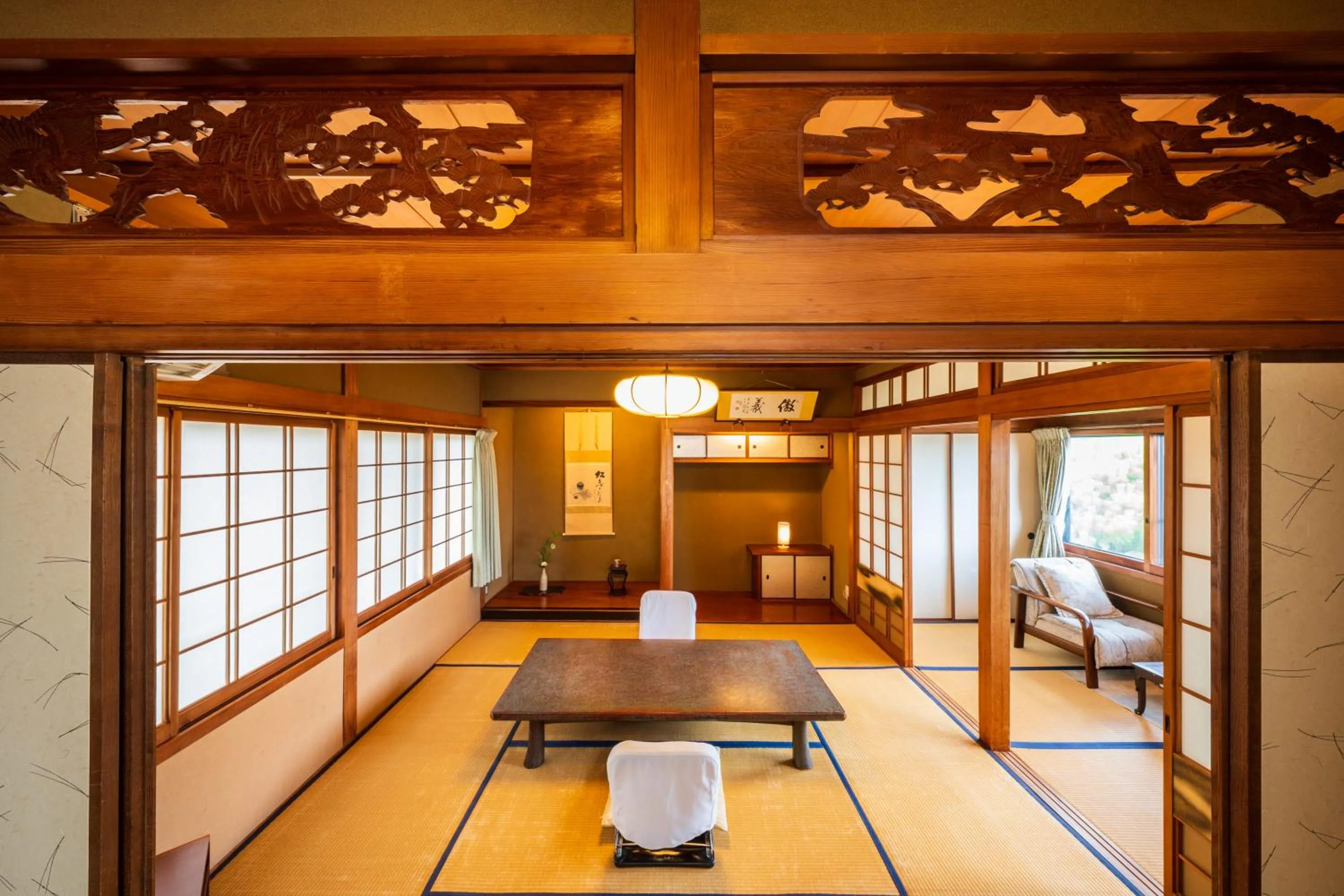 Photo of the whole room in Kappo Ryokan Yumesaki