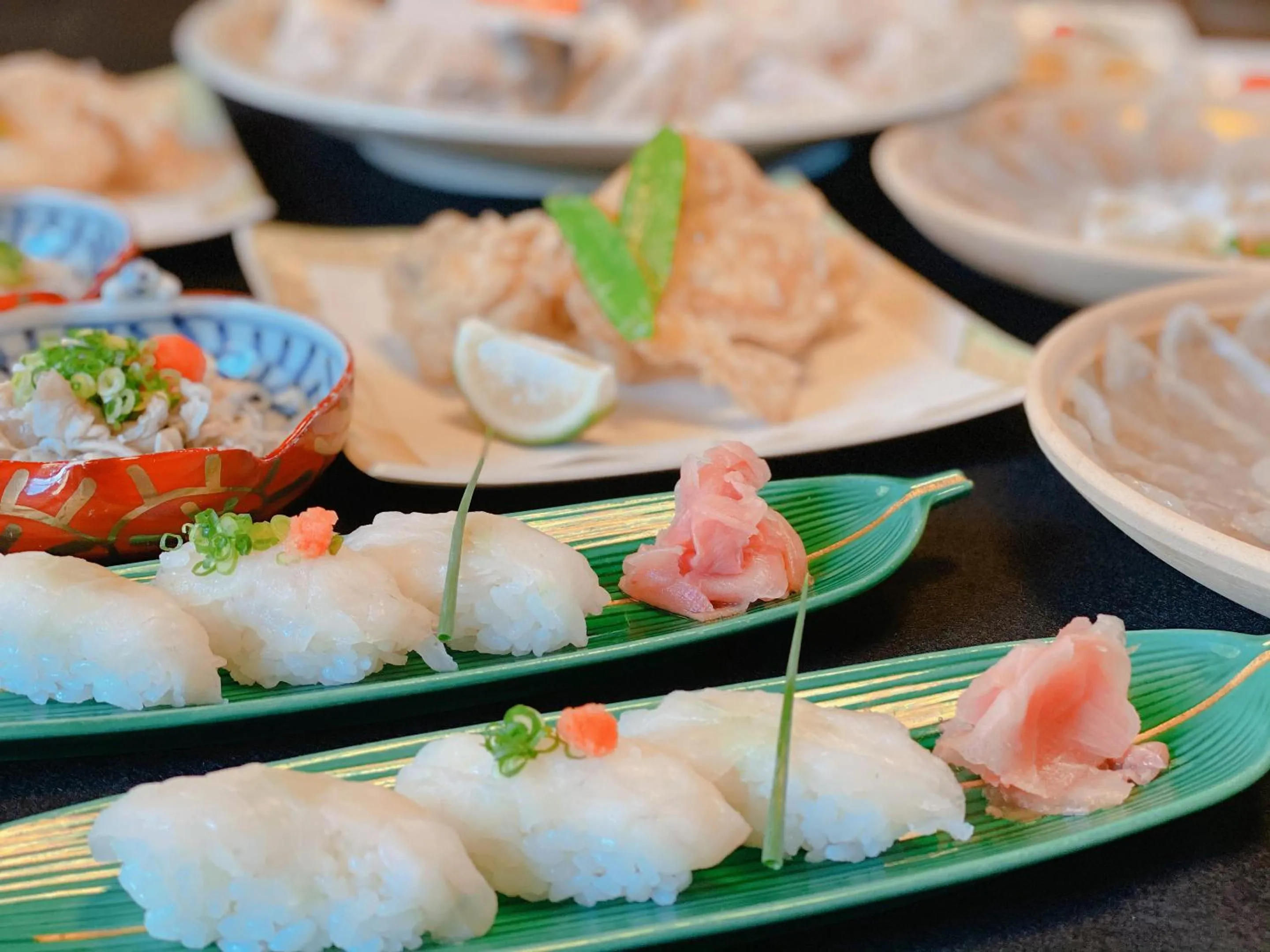 Food in Kappo Ryokan Yumesaki