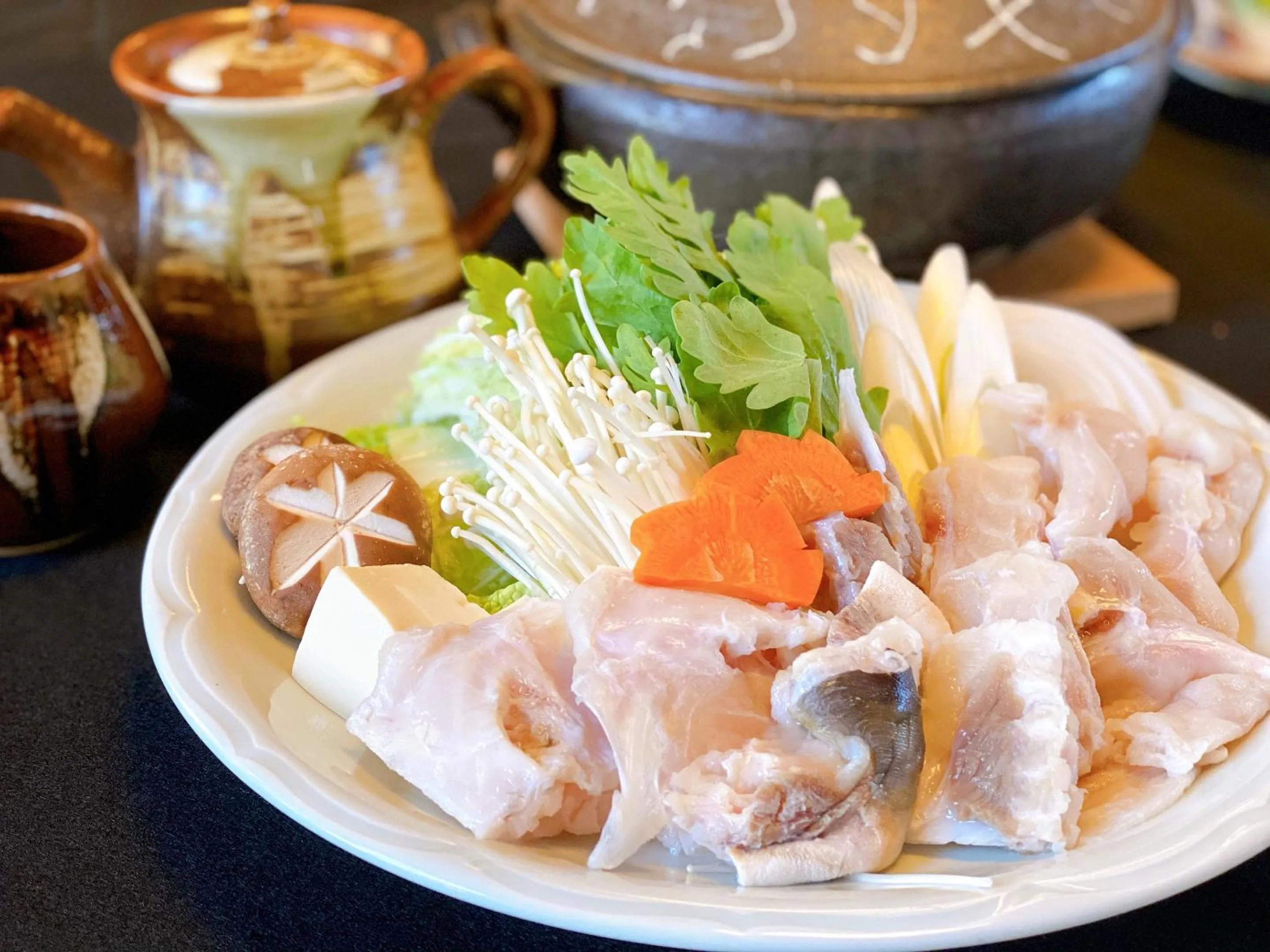 Food in Kappo Ryokan Yumesaki