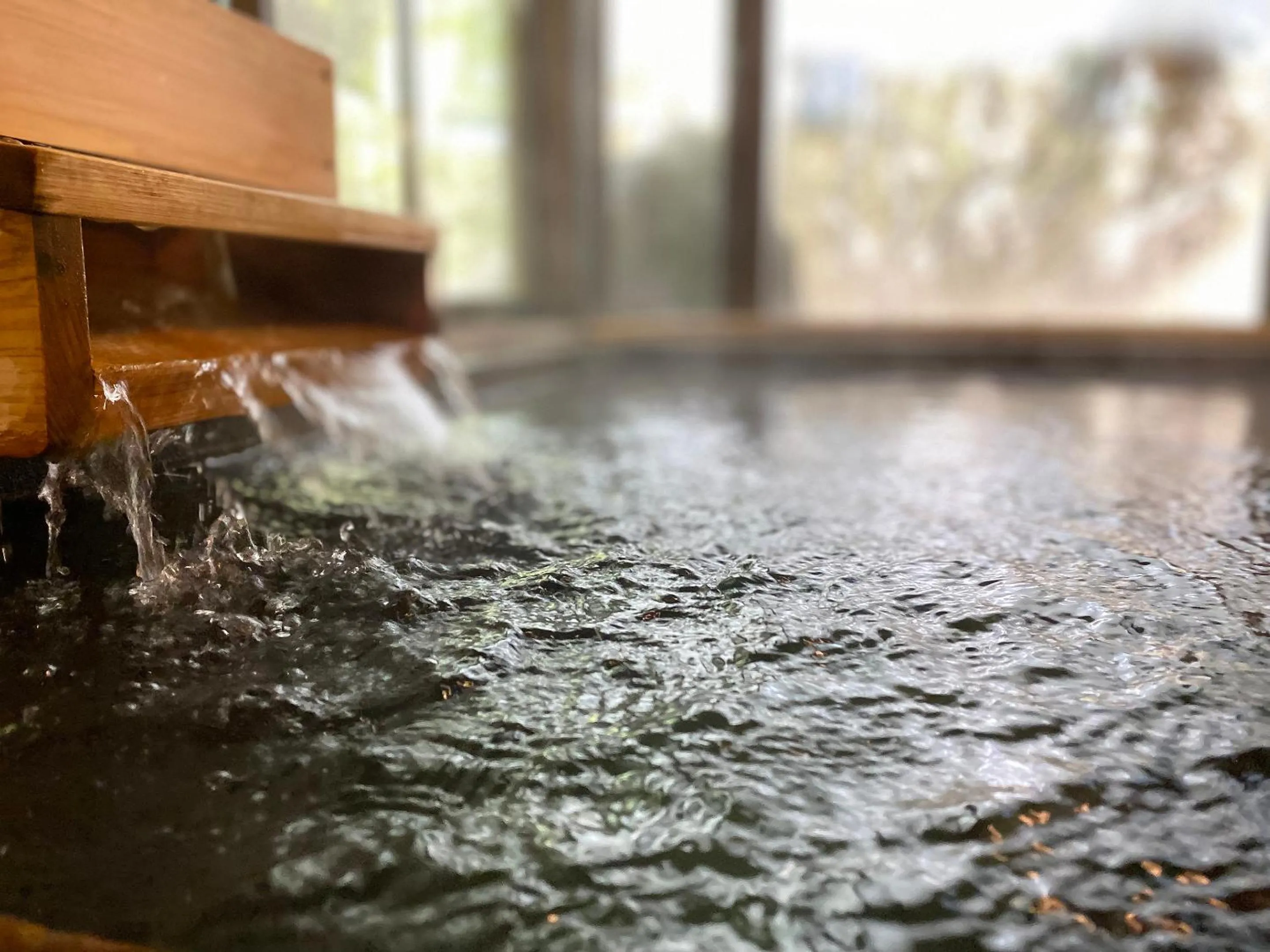 Hot Spring Bath in Kappo Ryokan Yumesaki