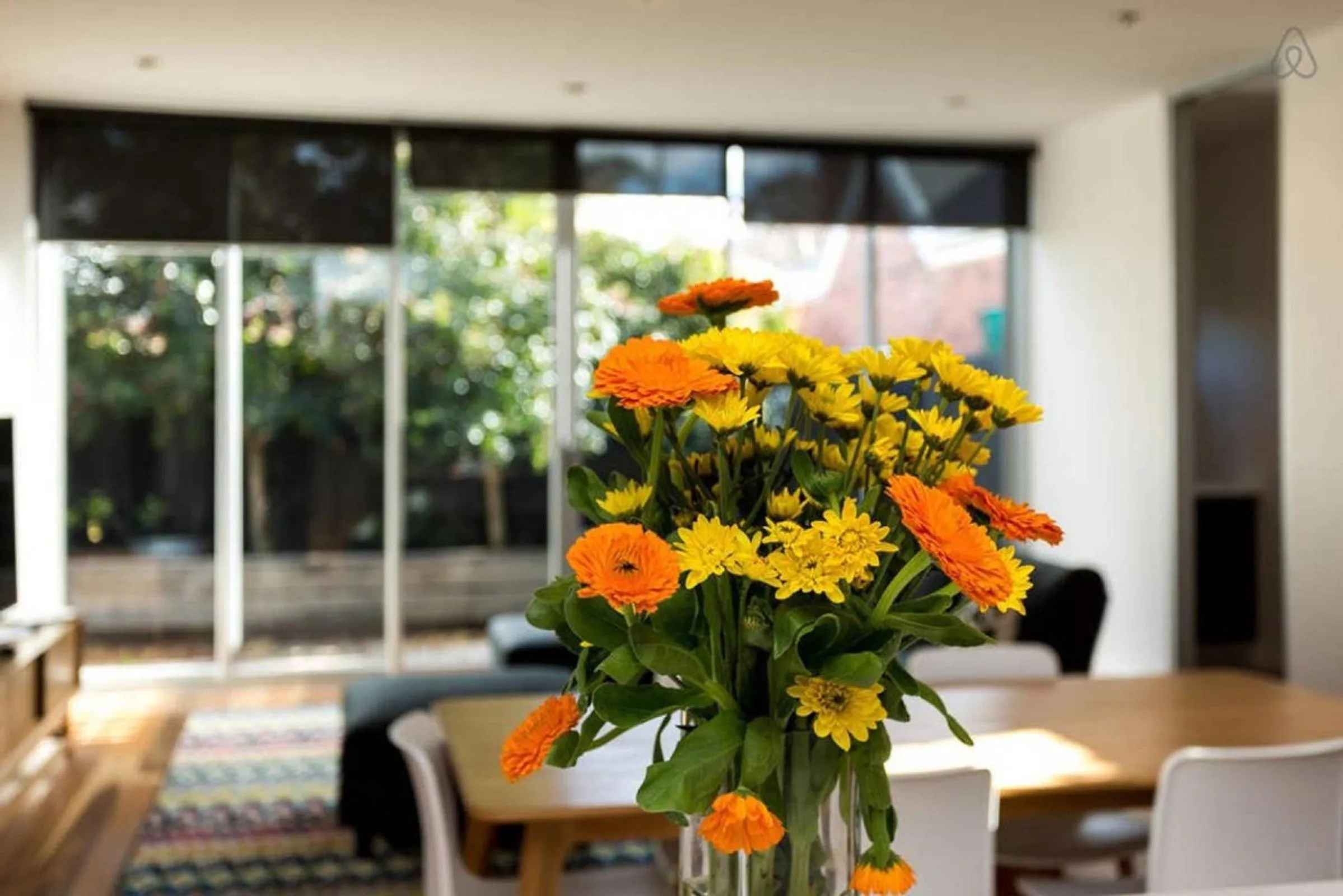 Living room in Bradman Modern Style a Walk to MCG, Swan St, CBD