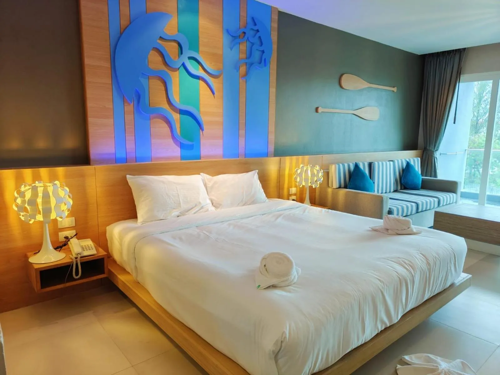 Bedroom, Bed in Ratana Platinum Resort Kamala