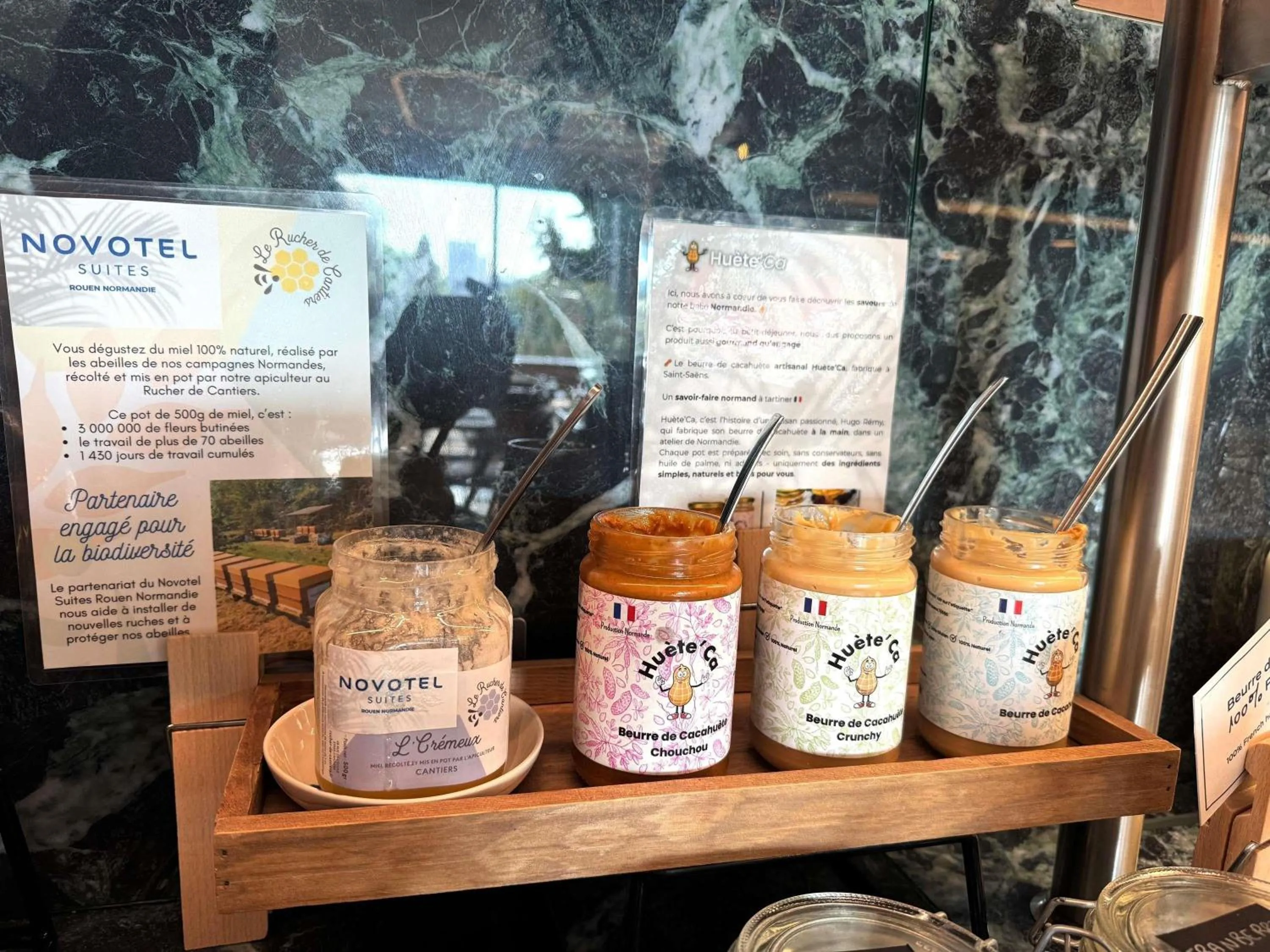 Breakfast in Novotel Suites Rouen Normandie