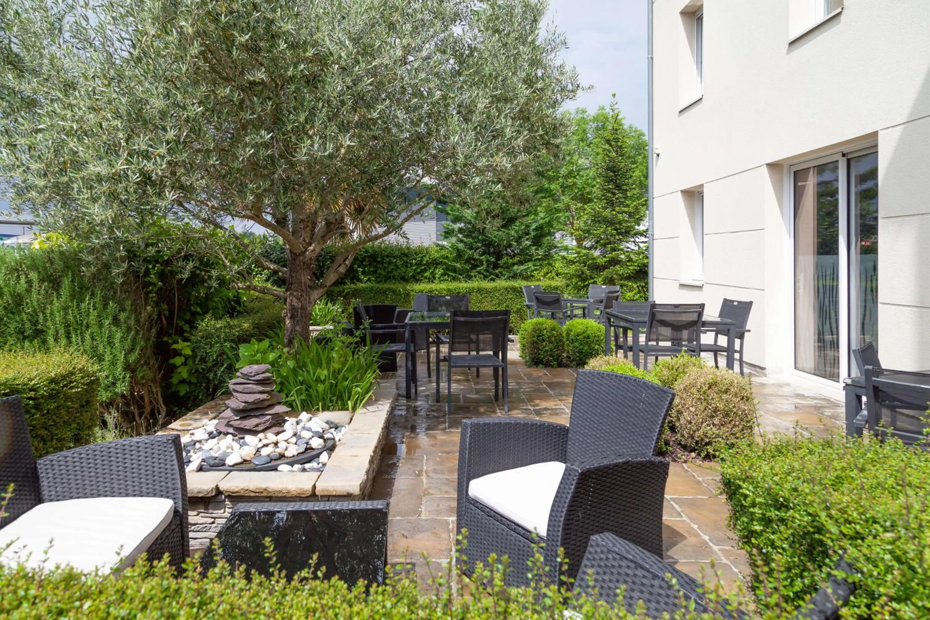 Property building in Brit Hotel Saumur