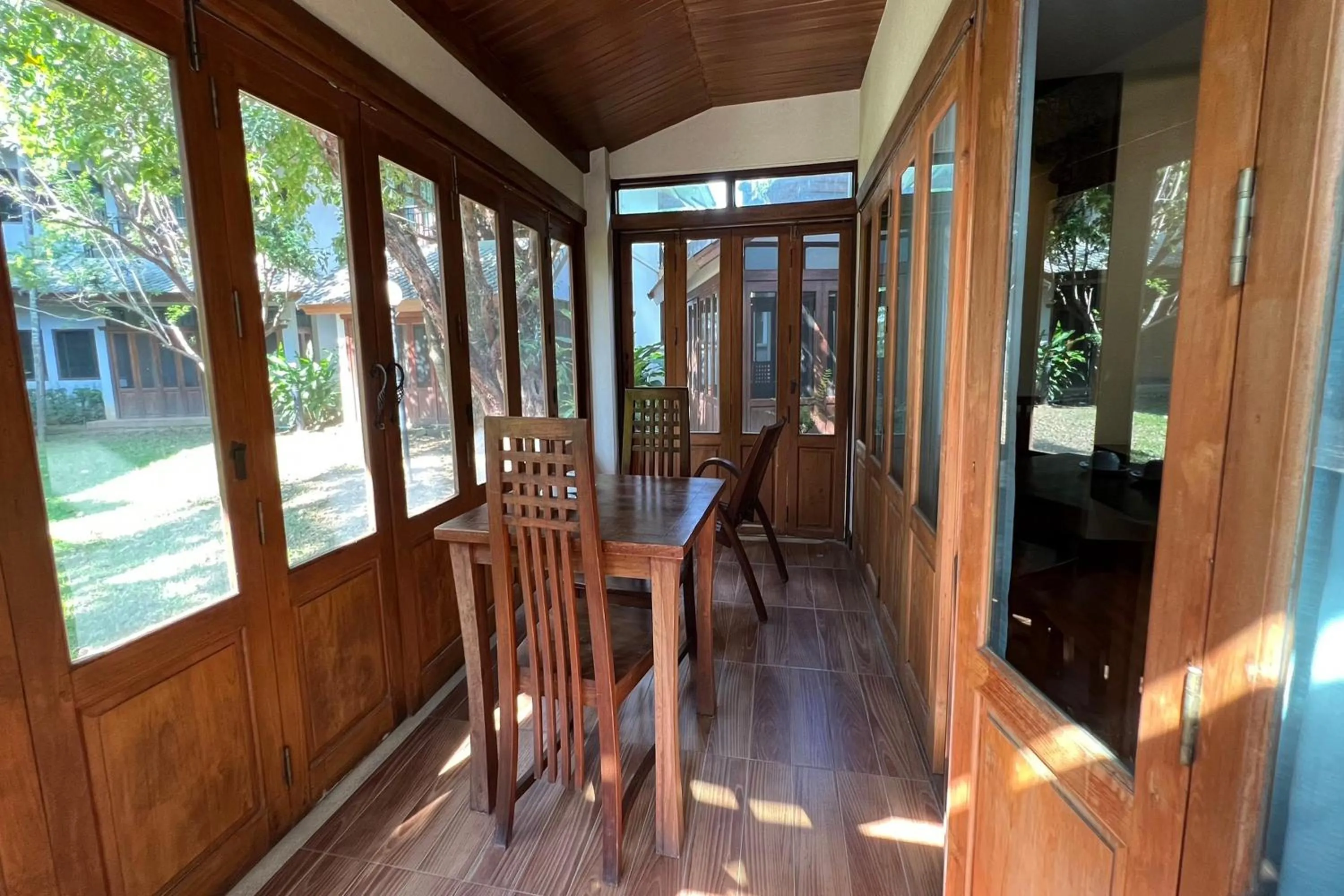 Living room in Khammon Lanna Resort Chiang Mai