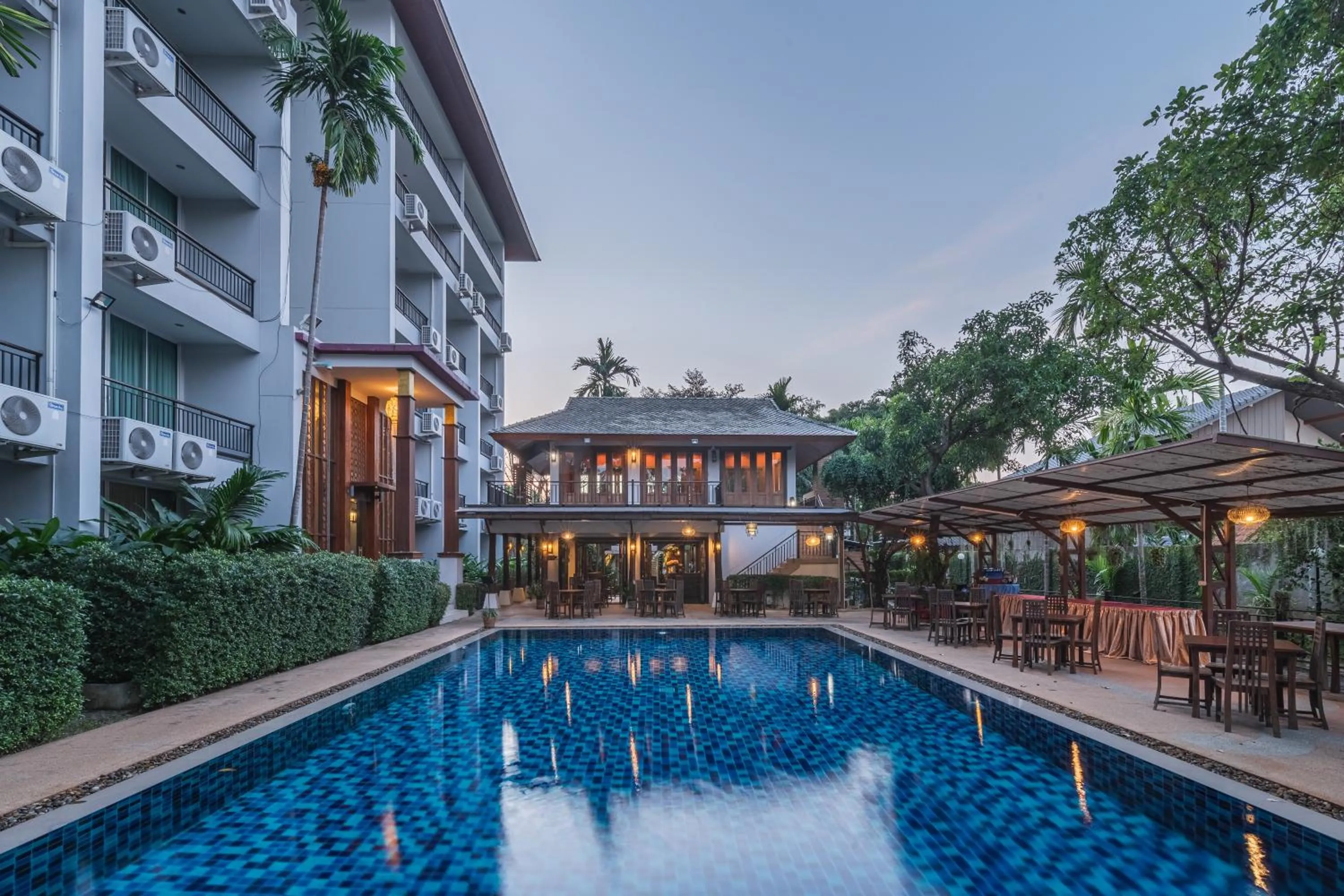 Property building in Khammon Lanna Resort Chiang Mai