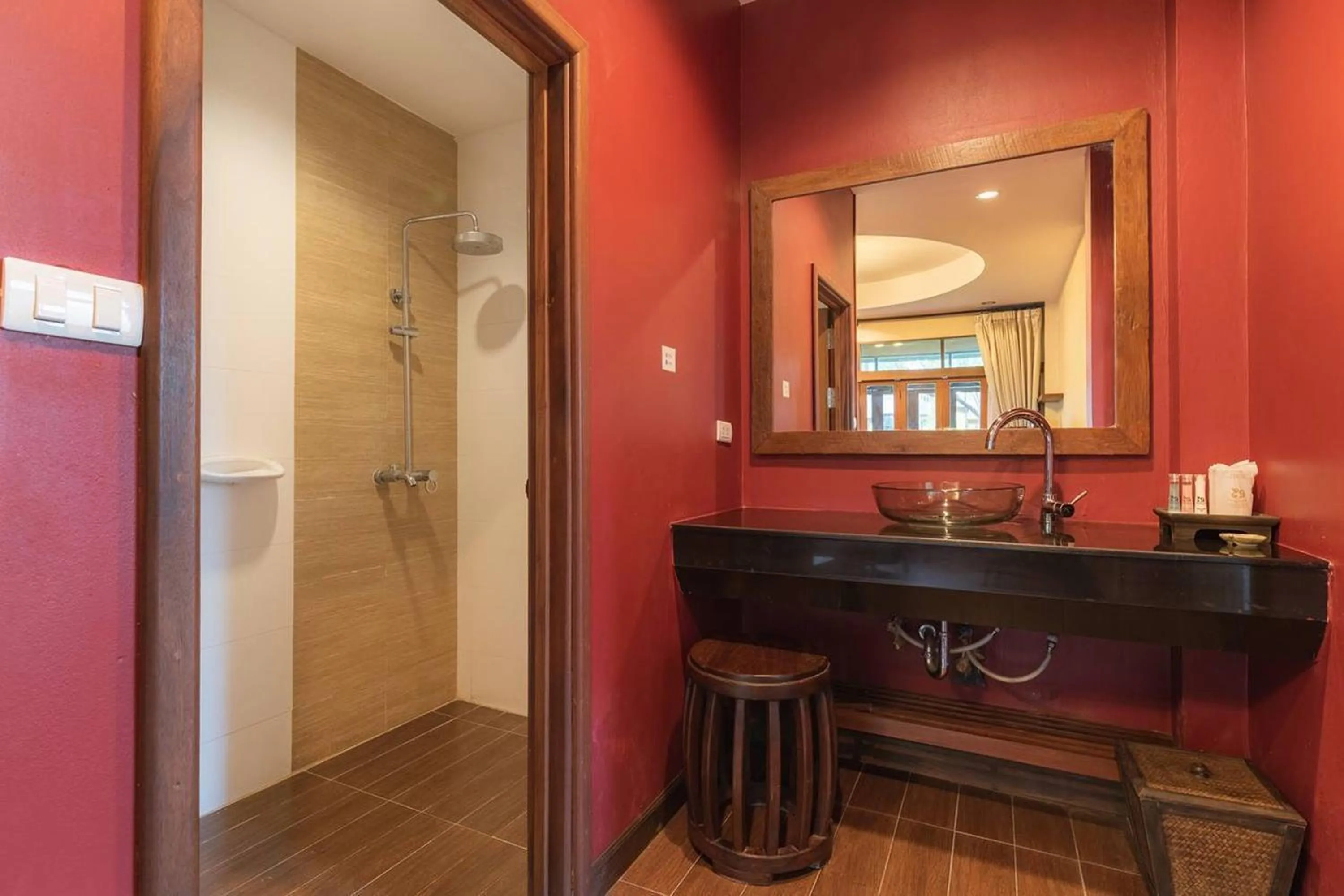 Bathroom in Khammon Lanna Resort Chiang Mai