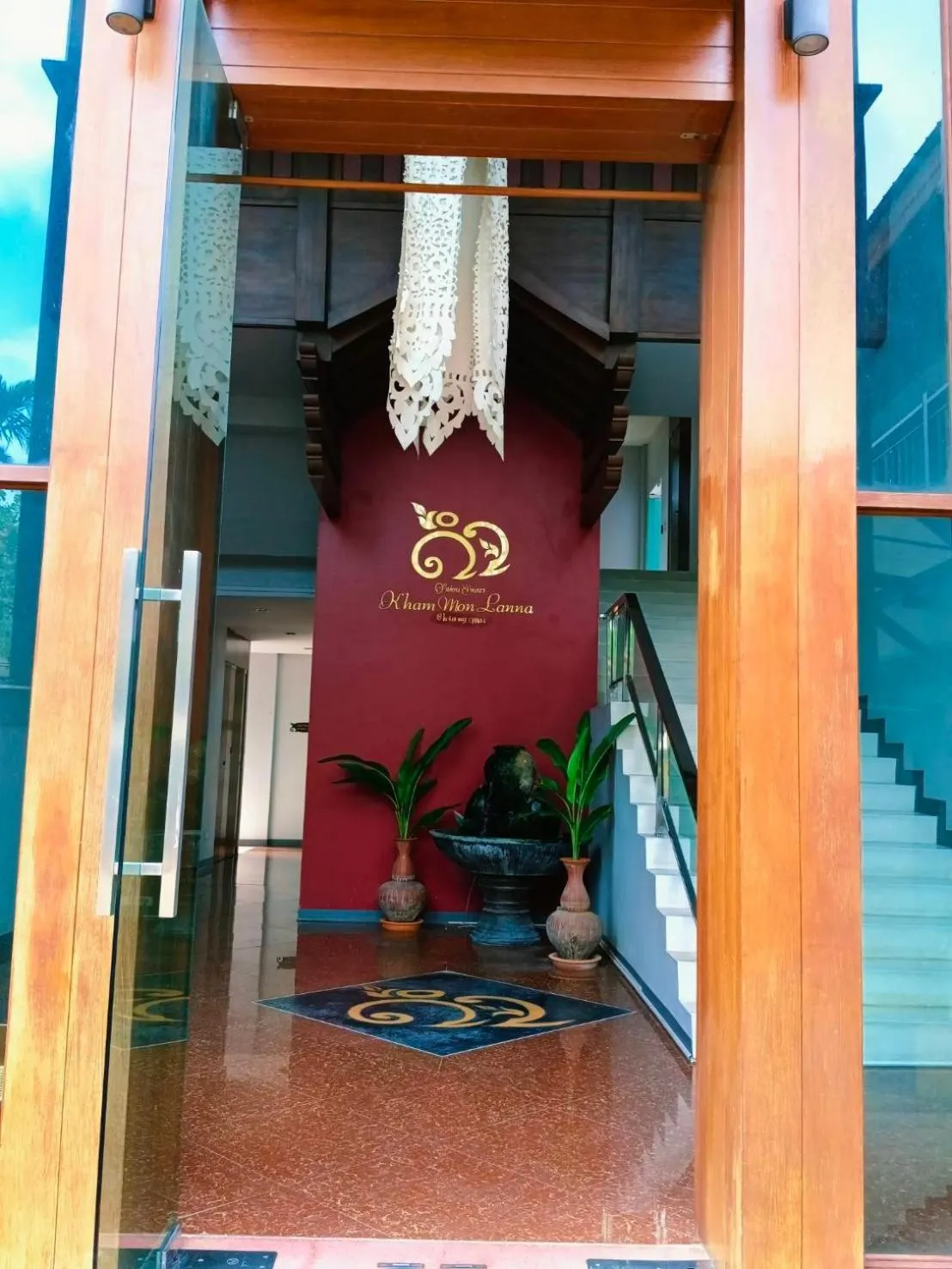 Facade/entrance in Khammon Lanna Resort Chiang Mai