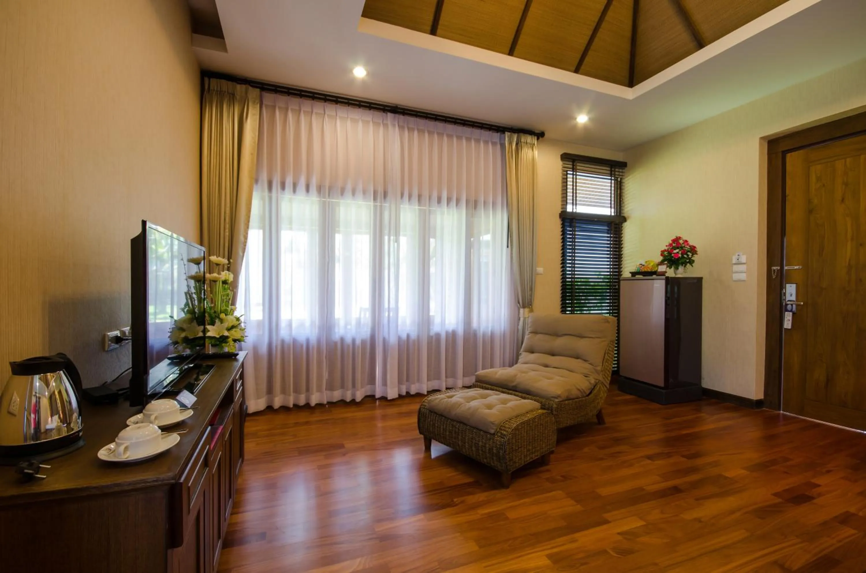 Living room in Khammon Lanna Resort Chiang Mai