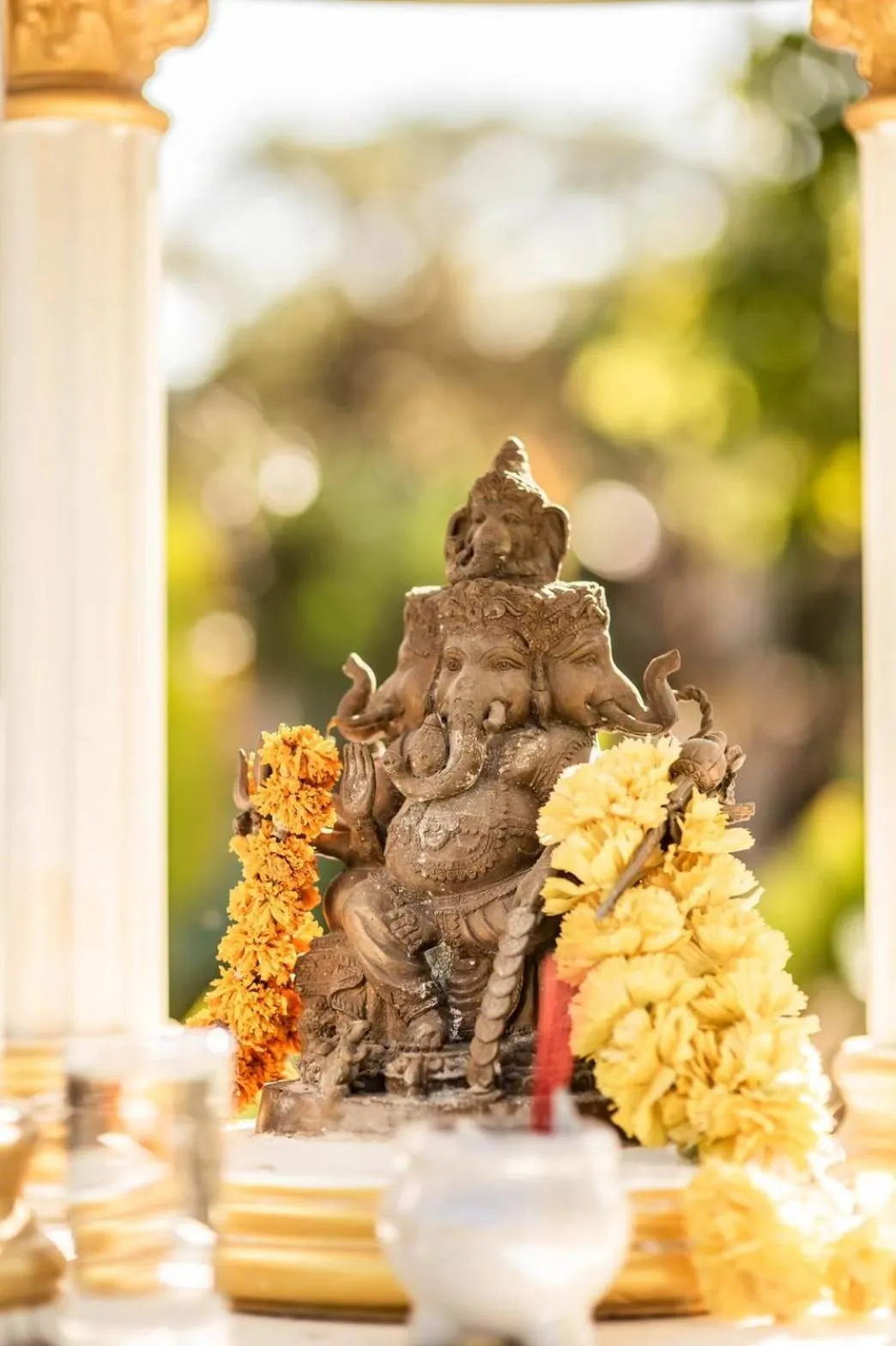 Decorative detail in Khammon Lanna Resort Chiang Mai