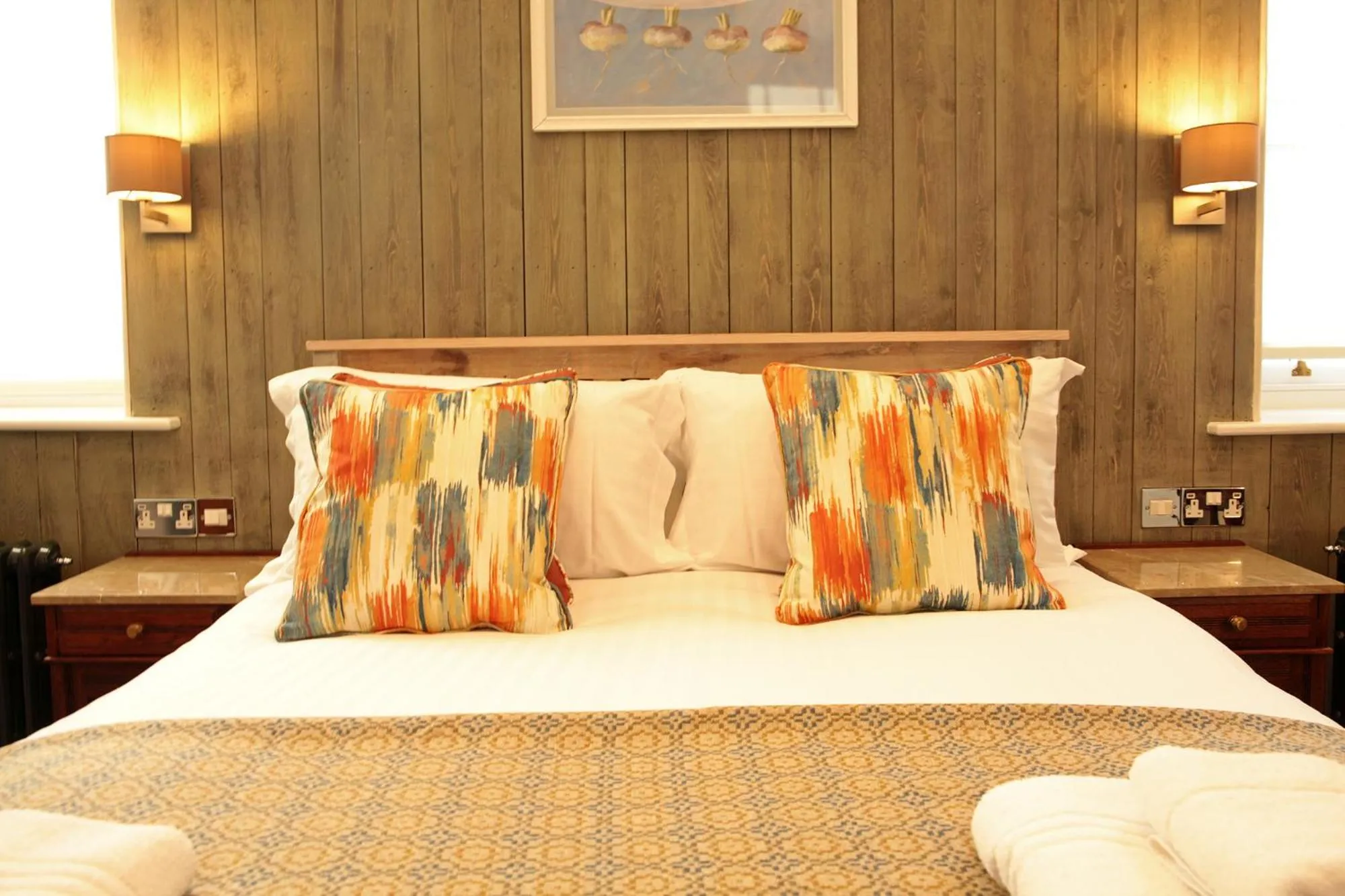 Bed in Y Capel Guest House