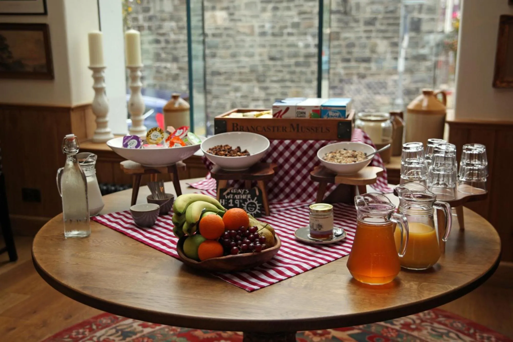 Breakfast in Y Capel Guest House