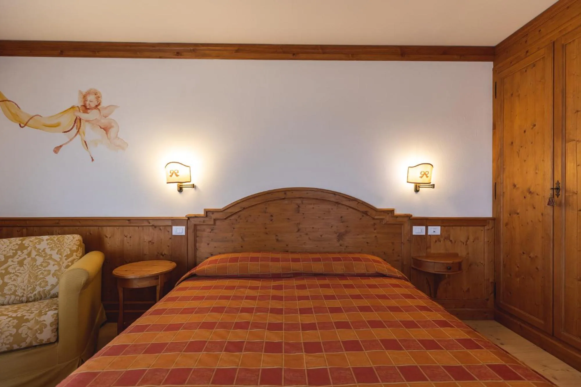 Bed in Hotel Europa Residence