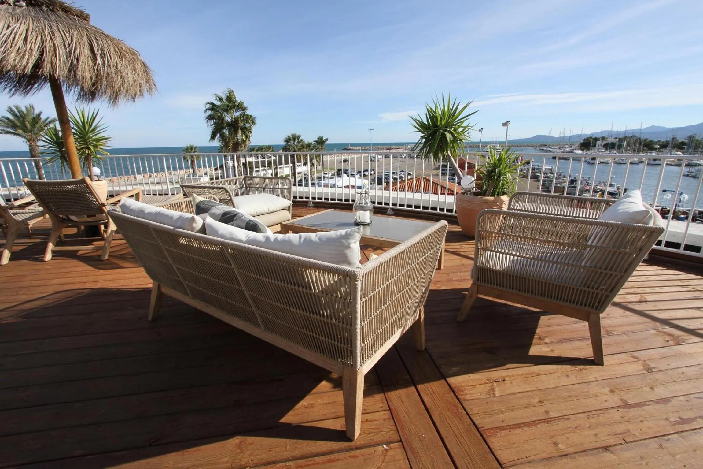 Sea view in Bleu Mer Duplex & Suites