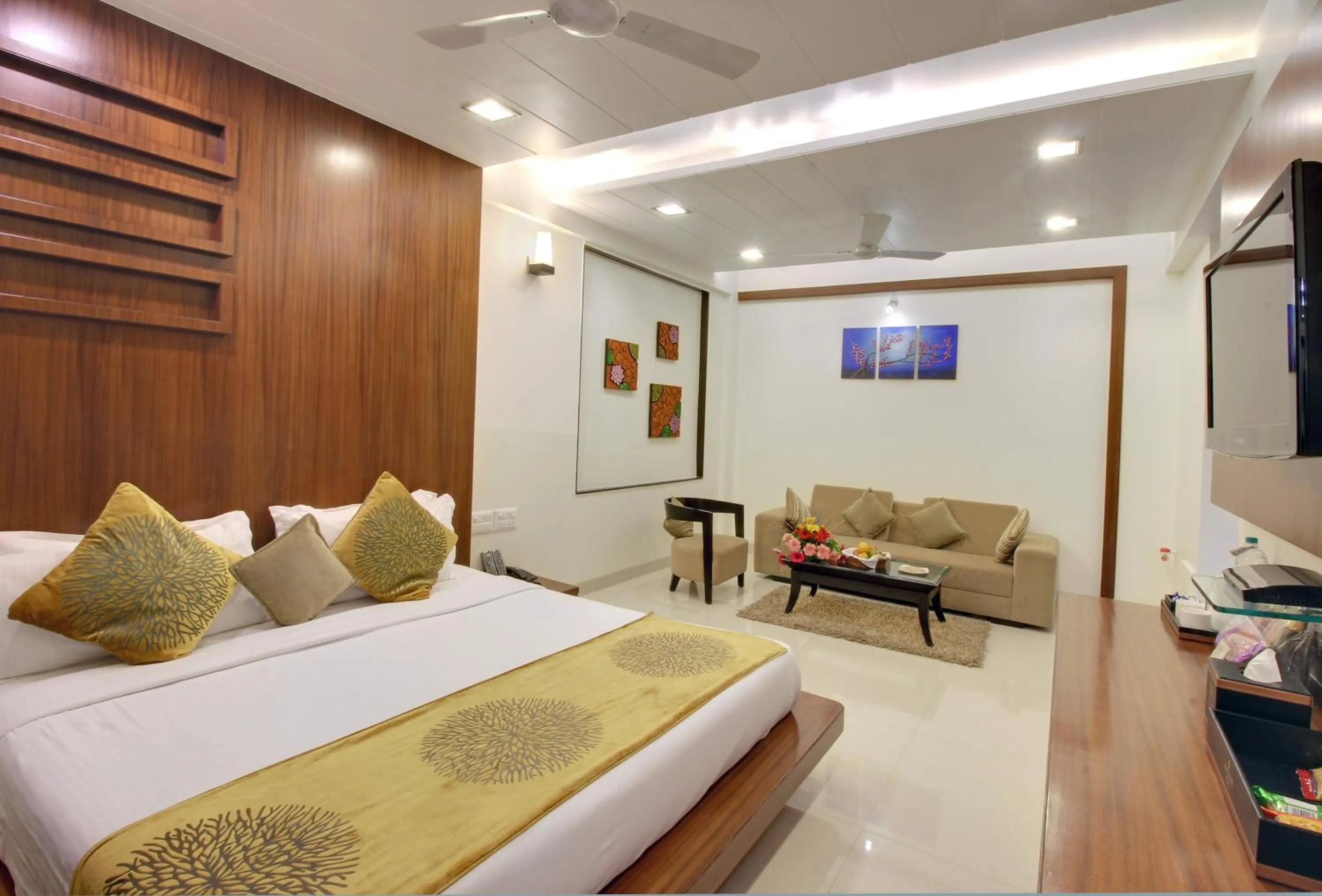 Bedroom in MARIGOLD-Newly Renovated Hotel
