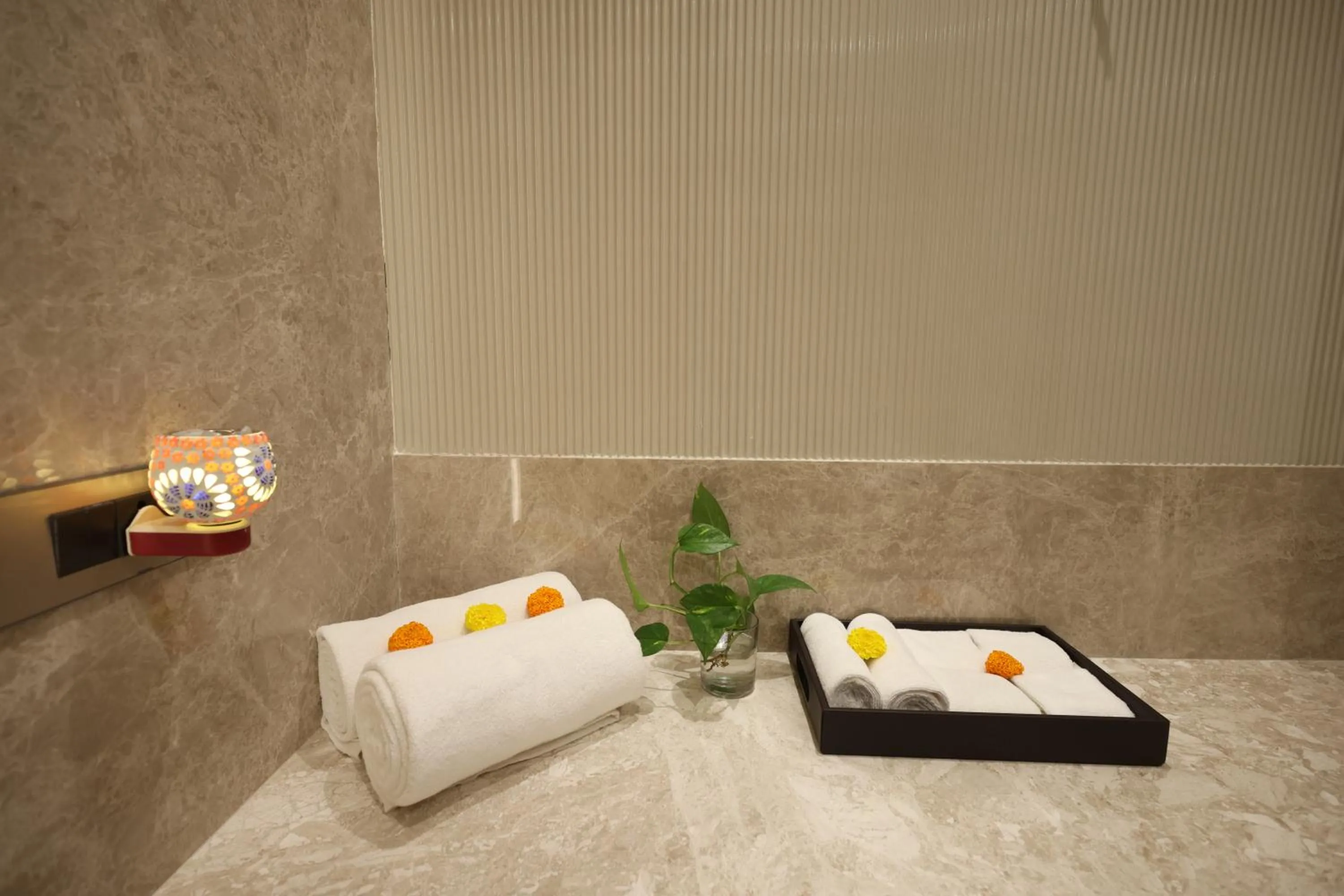 Bathroom in MARIGOLD-Newly Renovated Hotel