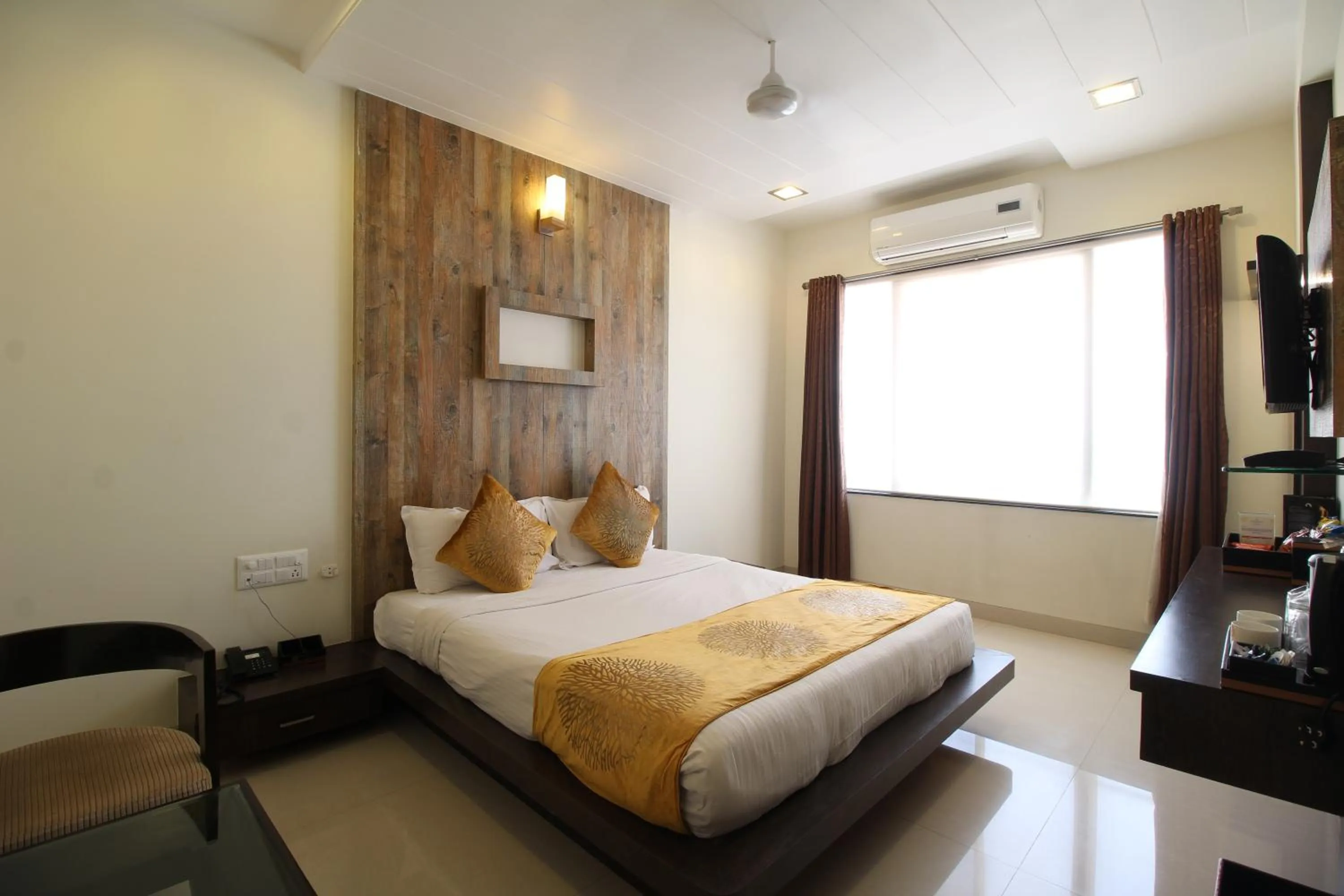 Bedroom in MARIGOLD-Newly Renovated Hotel
