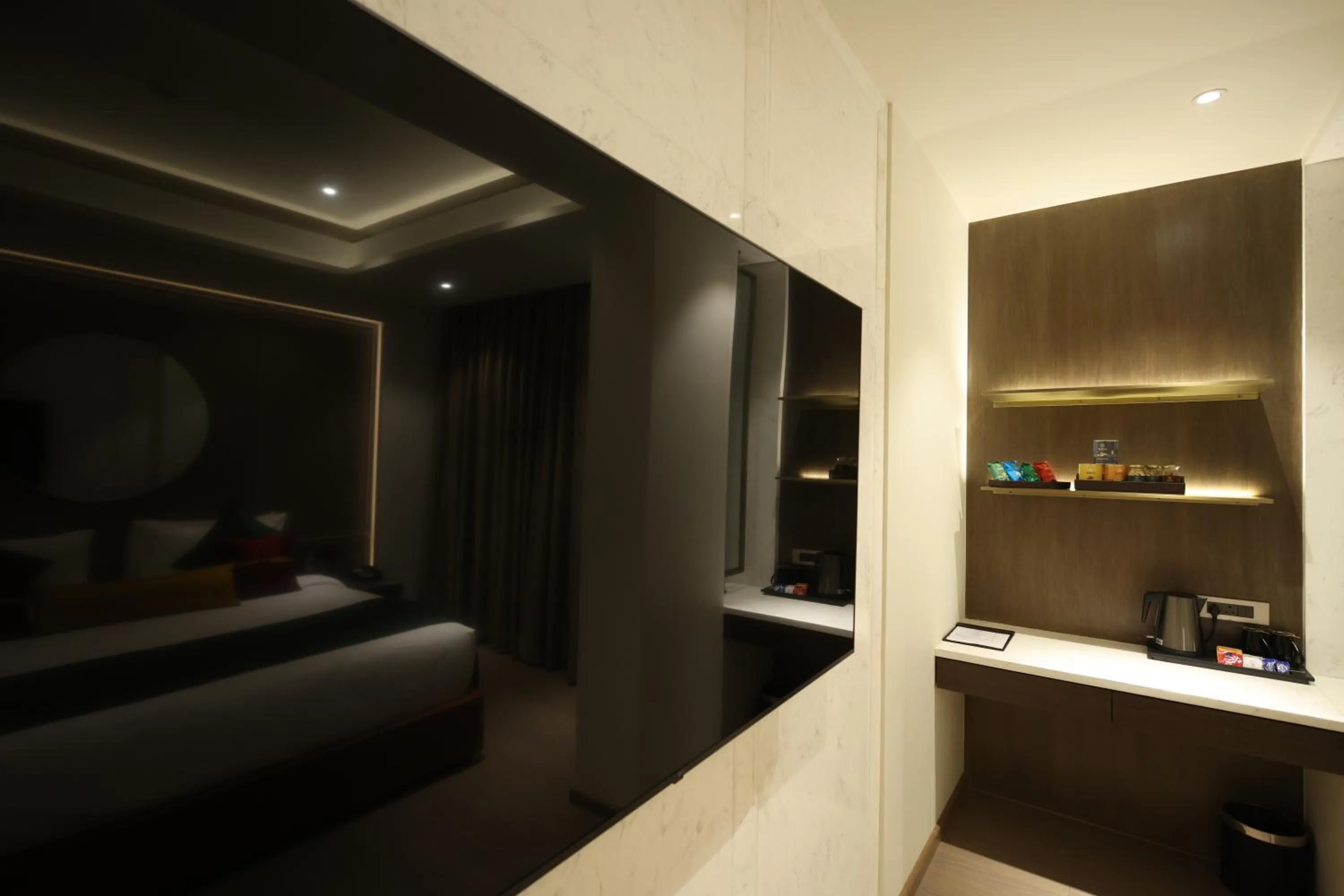 TV and multimedia in MARIGOLD-Newly Renovated Hotel