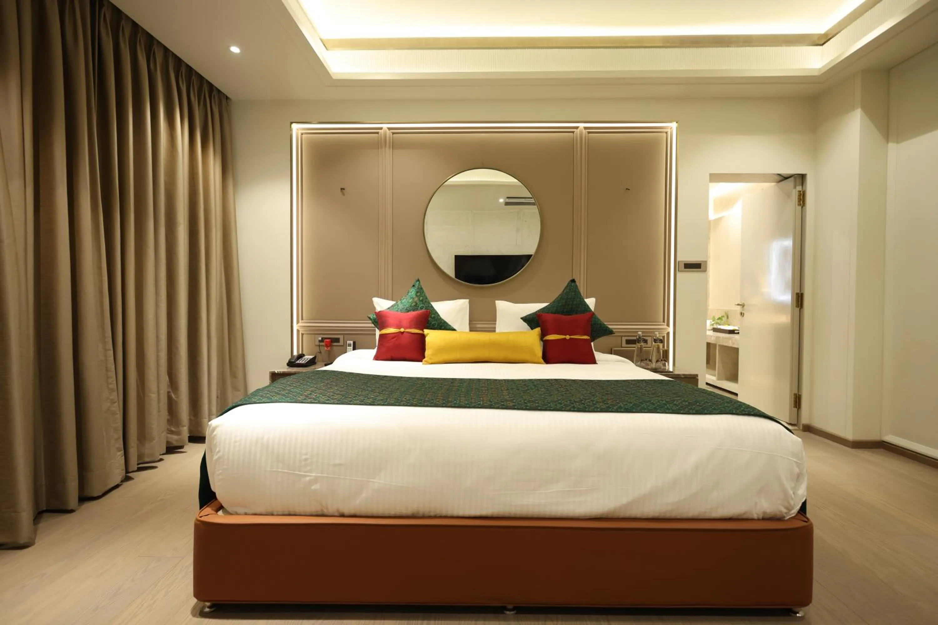 Bedroom in MARIGOLD-Newly Renovated Hotel