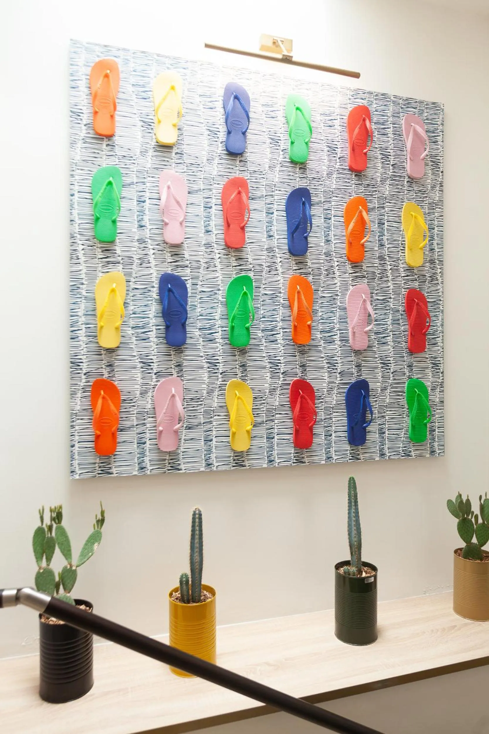 Decorative detail in Hôtel La Piscine