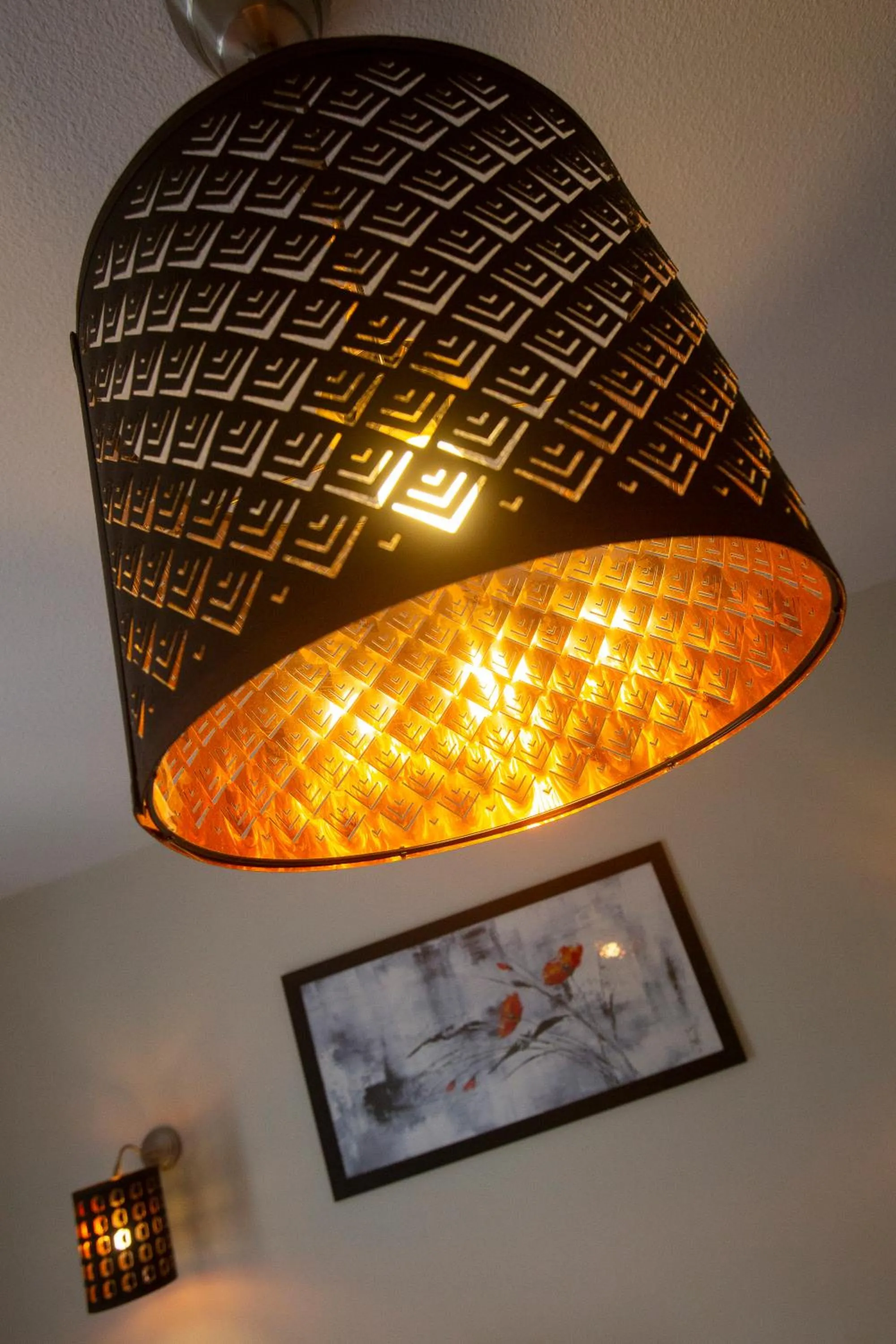 Decorative detail in Logis Hotel Epi d'Or