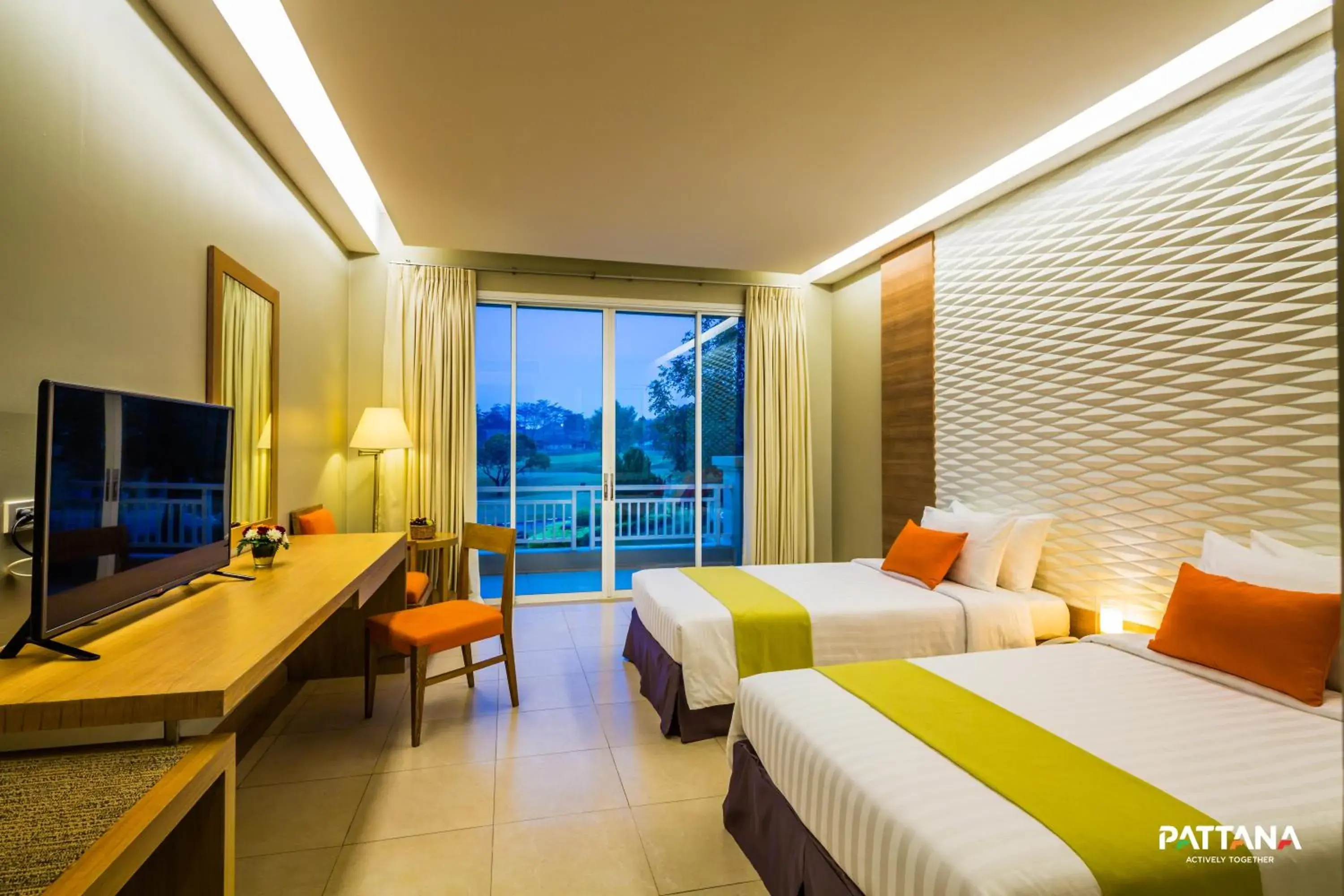 Deluxe Twin Room in Pattana Sports Resort Deluxe Twin Room in Pattana Sports Resort