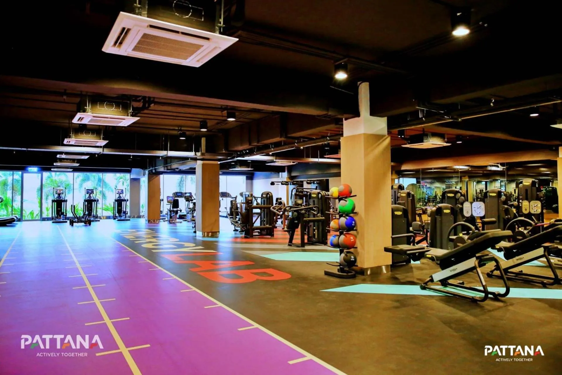 Fitness centre/facilities in Pattana Sports Resort