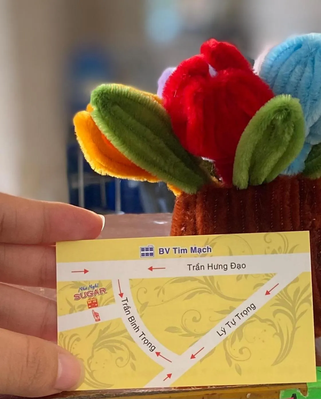 Text overlay in Sugar Motel