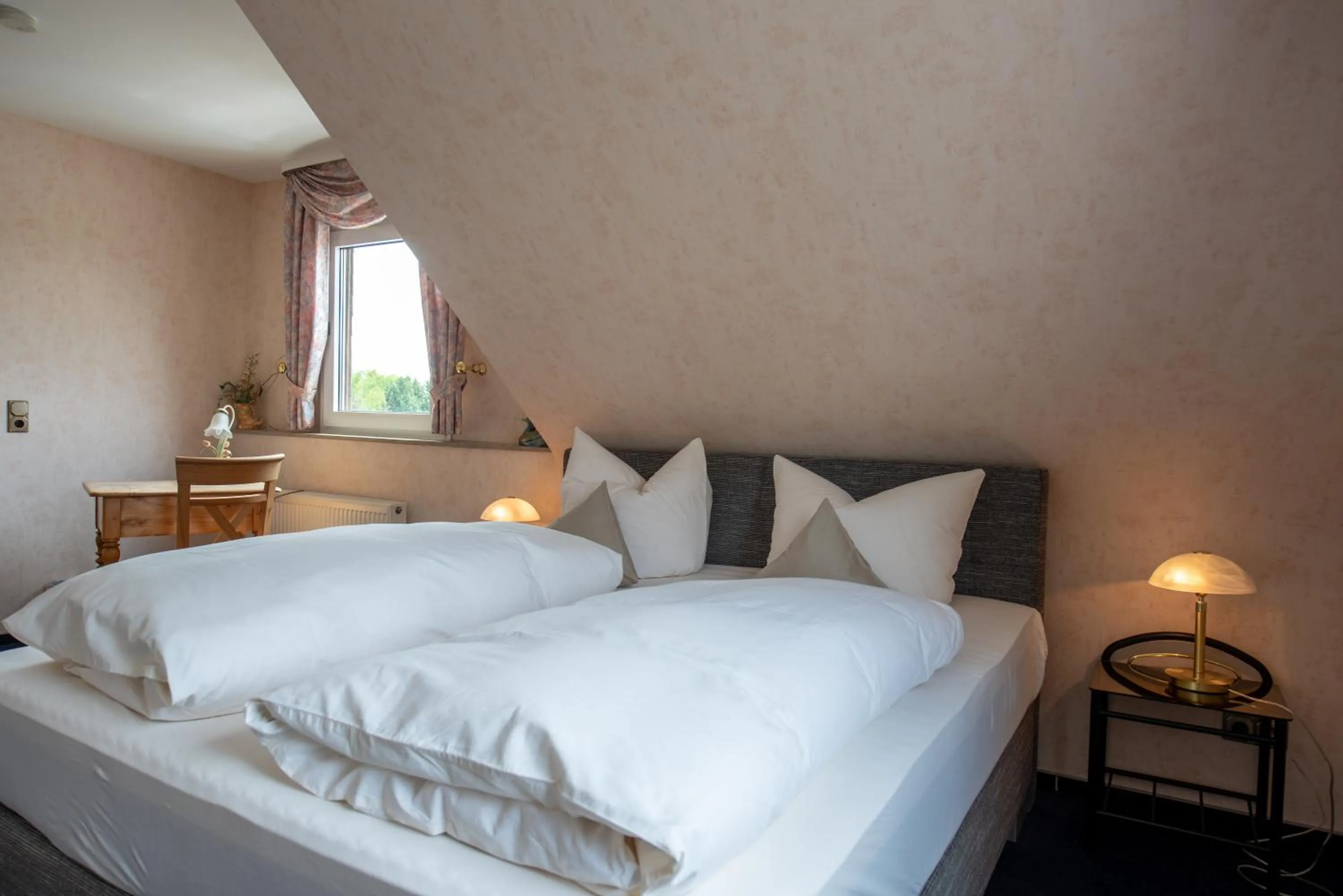 Bed in Hotel Schatulle