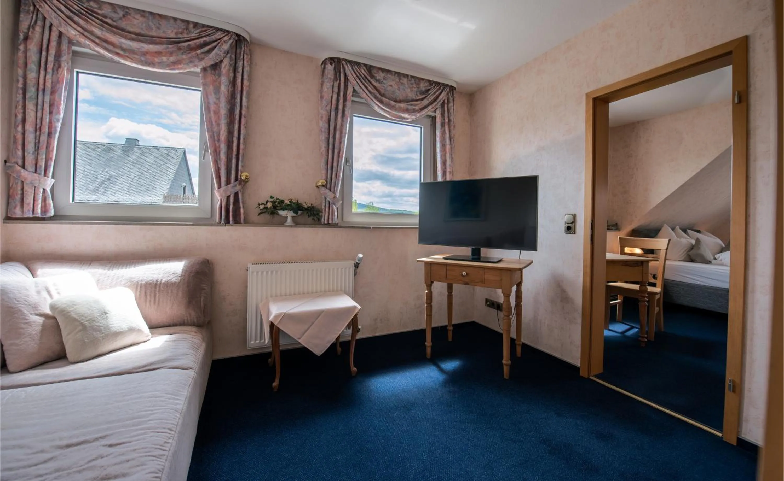 Bed in Hotel Schatulle