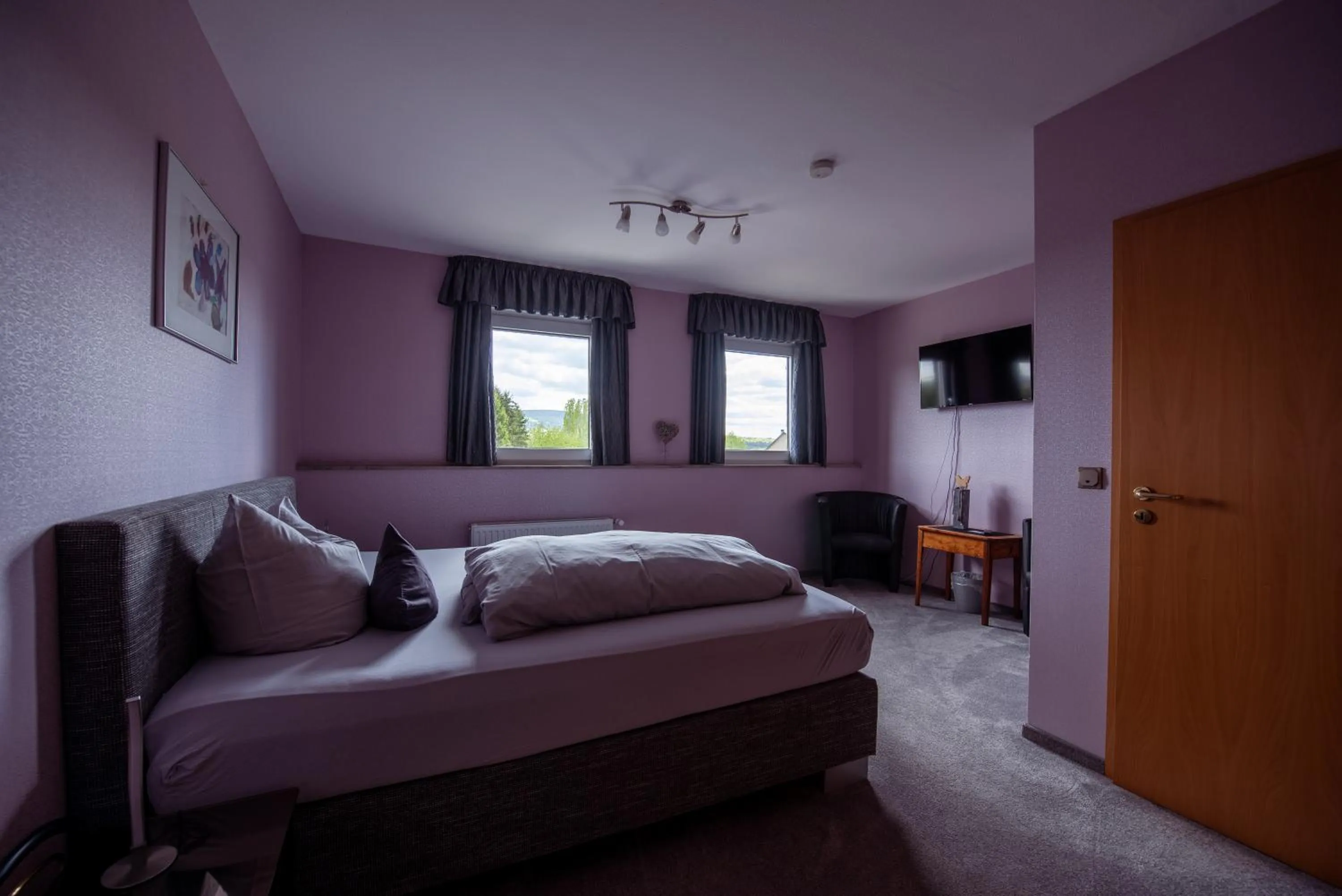 Bed in Hotel Schatulle