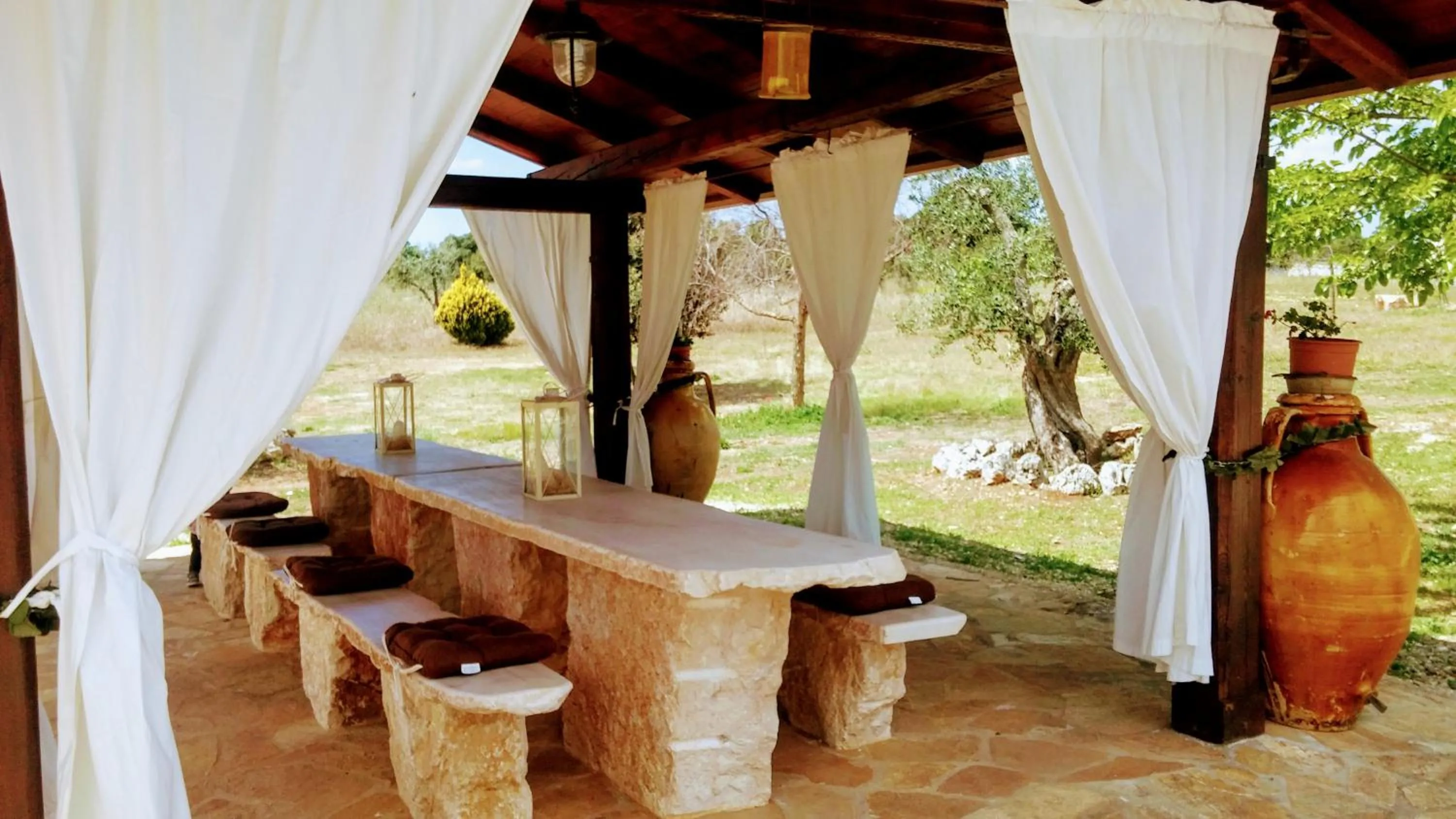 Garden in Masseria Peppeturro