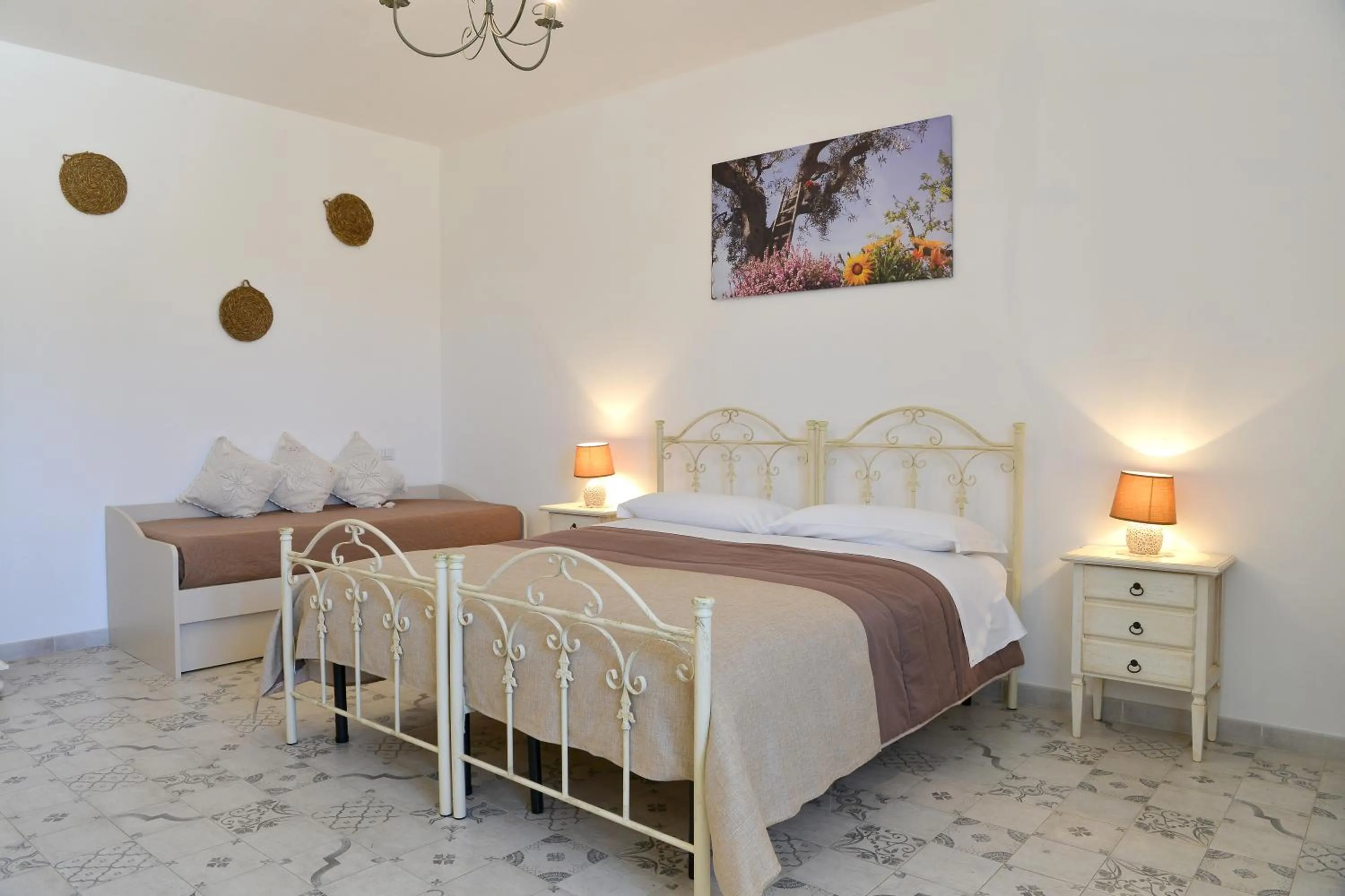 Bed in Masseria Peppeturro