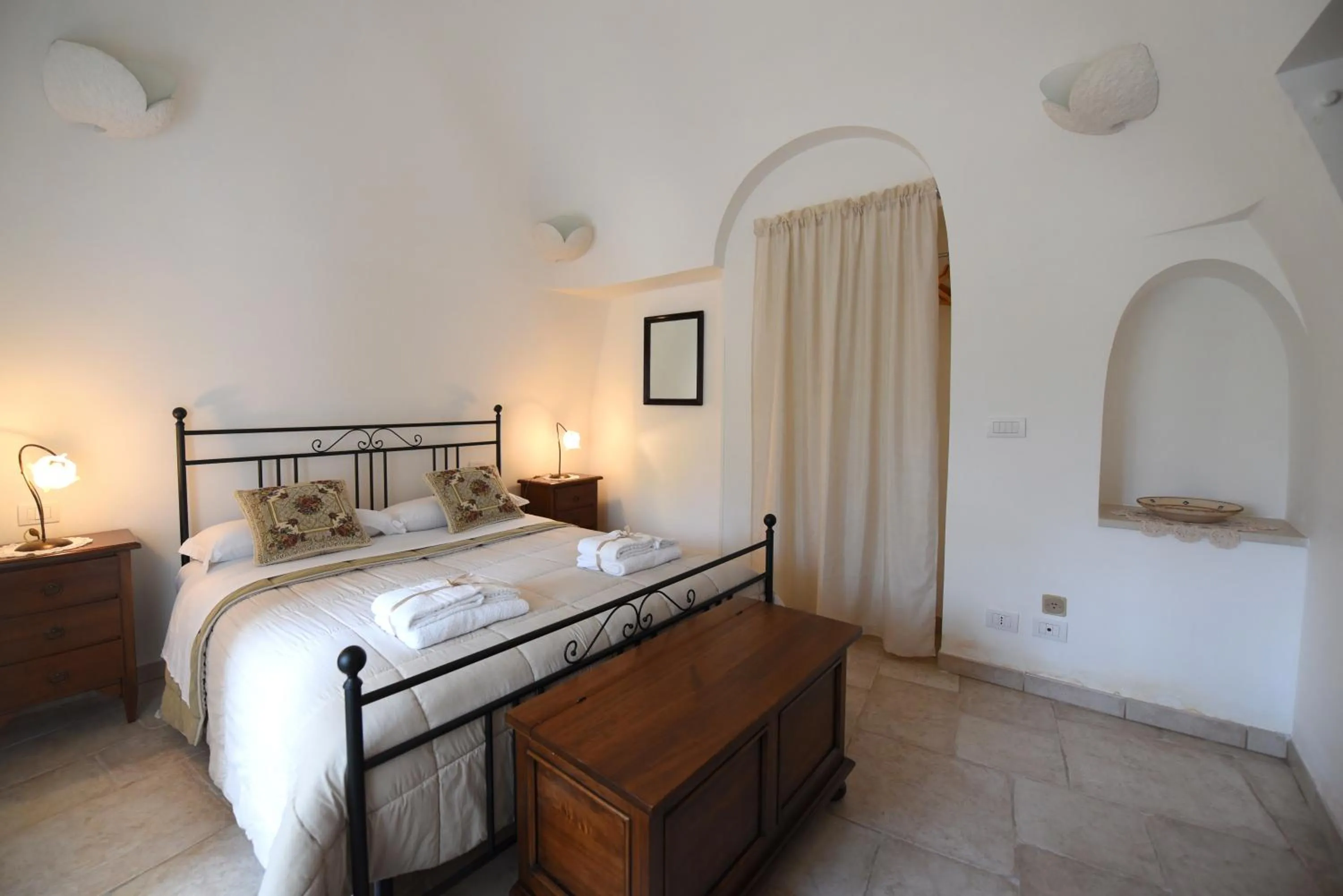 Bed in Masseria Peppeturro