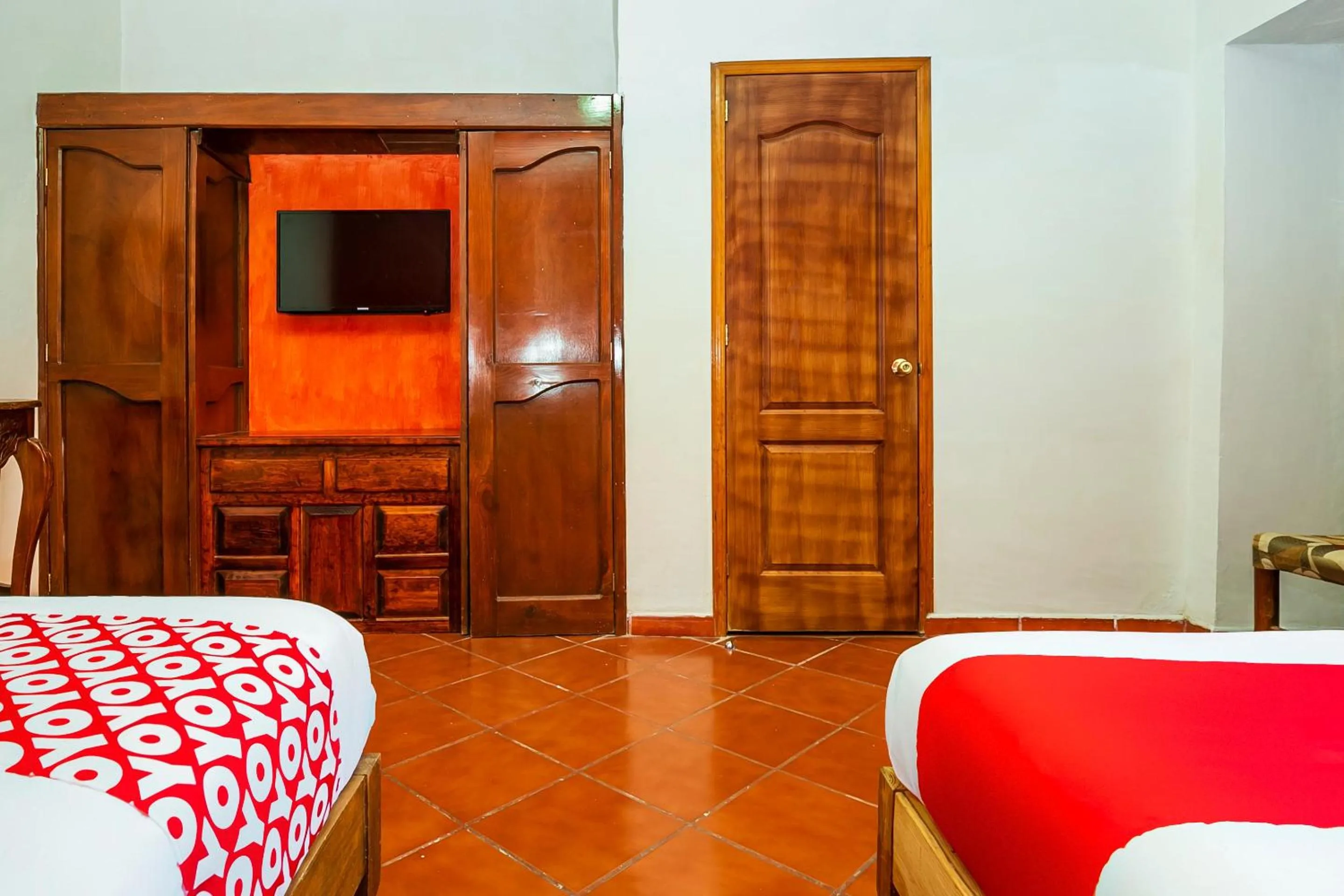 Bedroom, Bed in OYO Posada De Los Angeles, Pátzcuaro