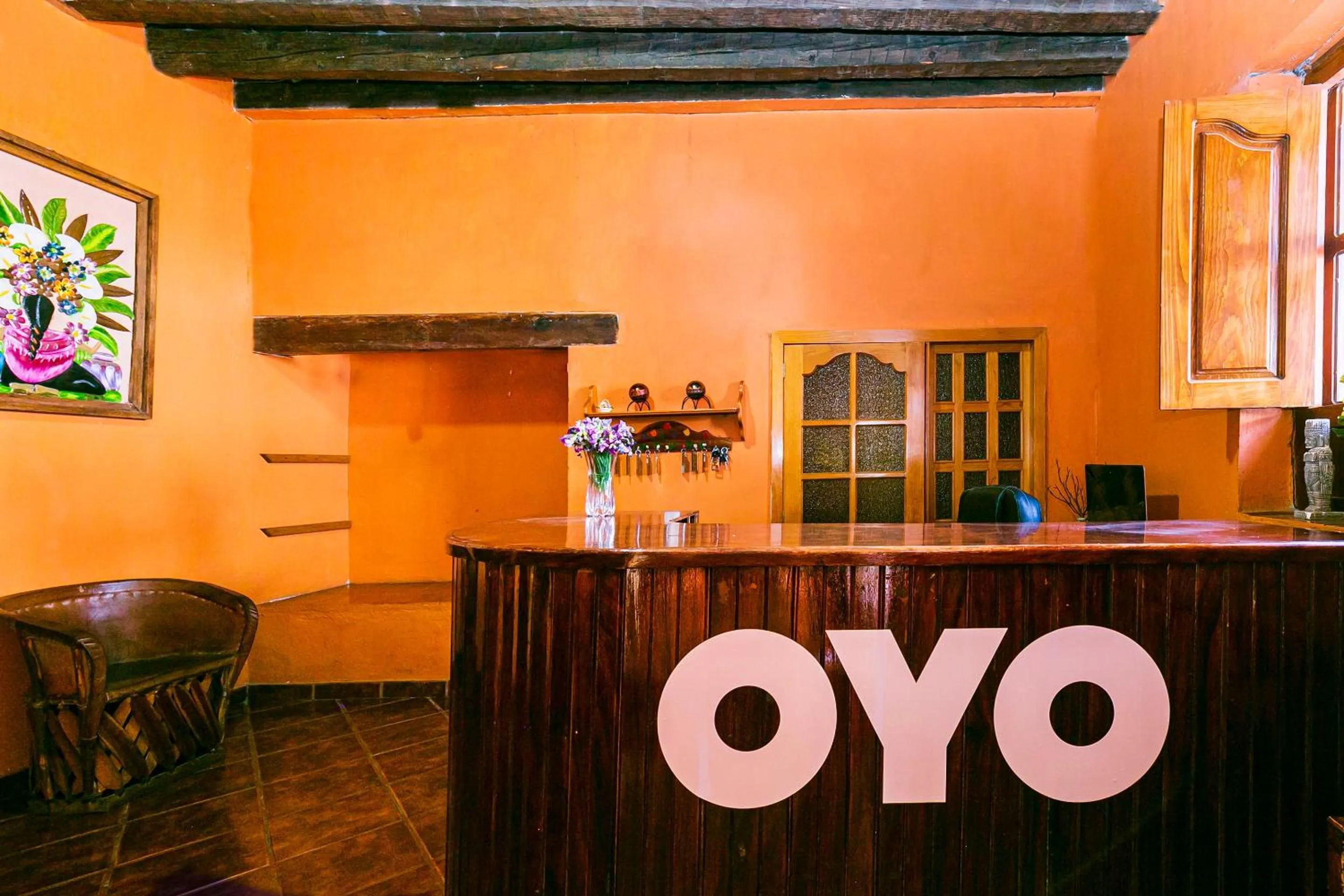 Lobby or reception in OYO Posada De Los Angeles, Pátzcuaro