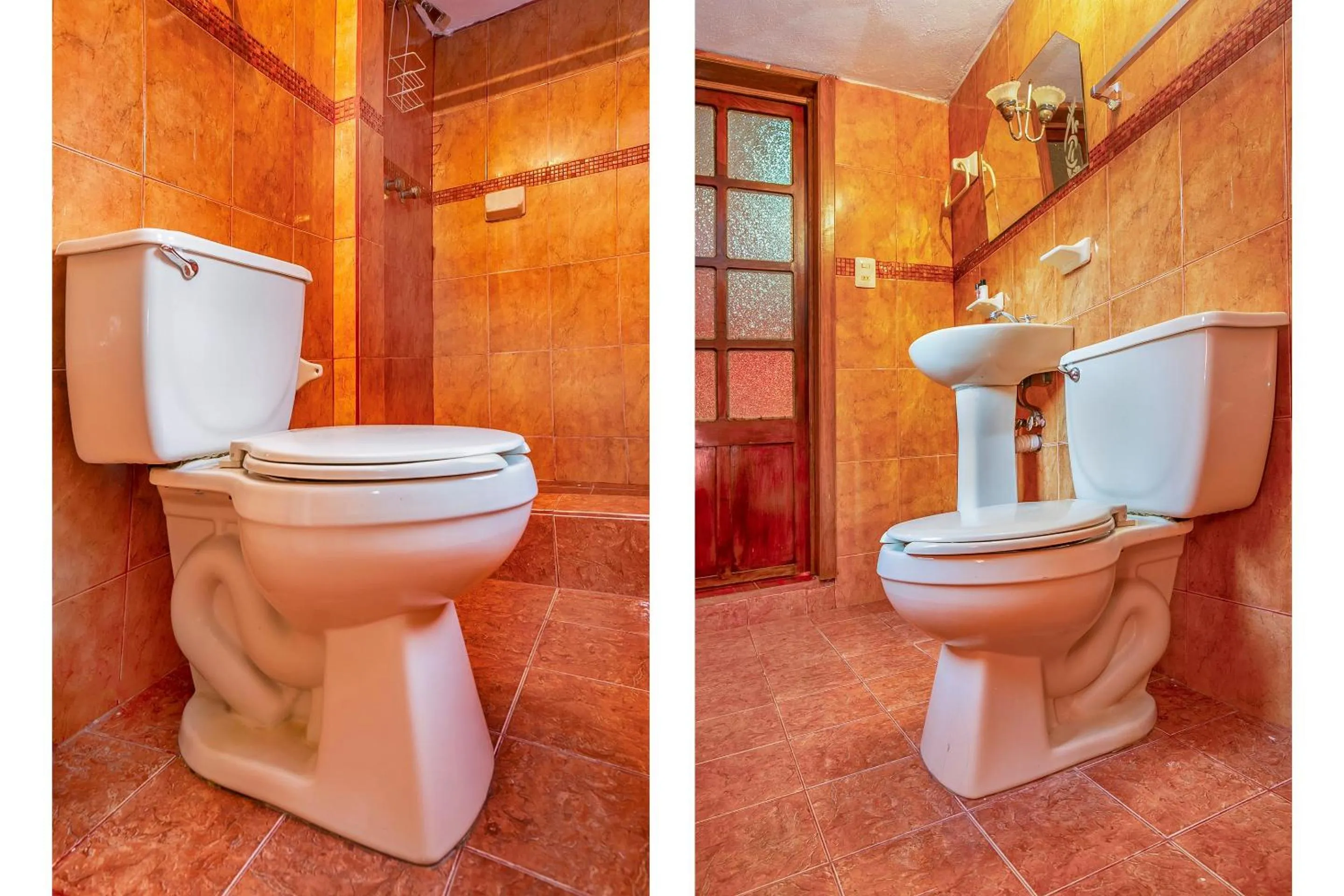 Bathroom in OYO Posada De Los Angeles, Pátzcuaro