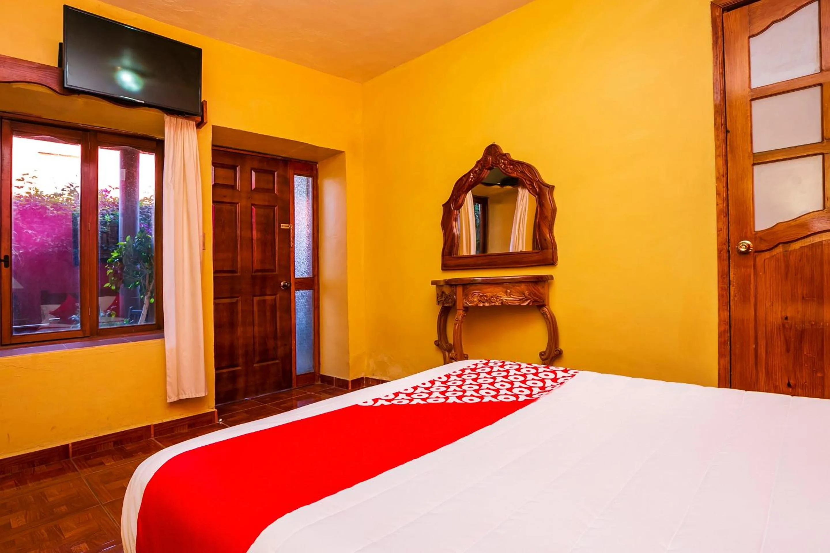 Bedroom, Bed in OYO Posada De Los Angeles, Pátzcuaro
