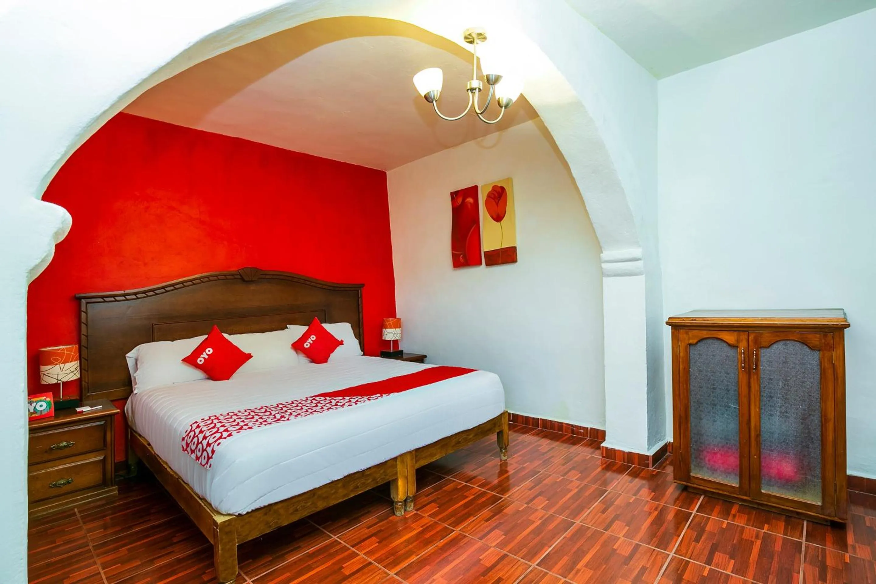 Bedroom, Bed in OYO Posada De Los Angeles, Pátzcuaro