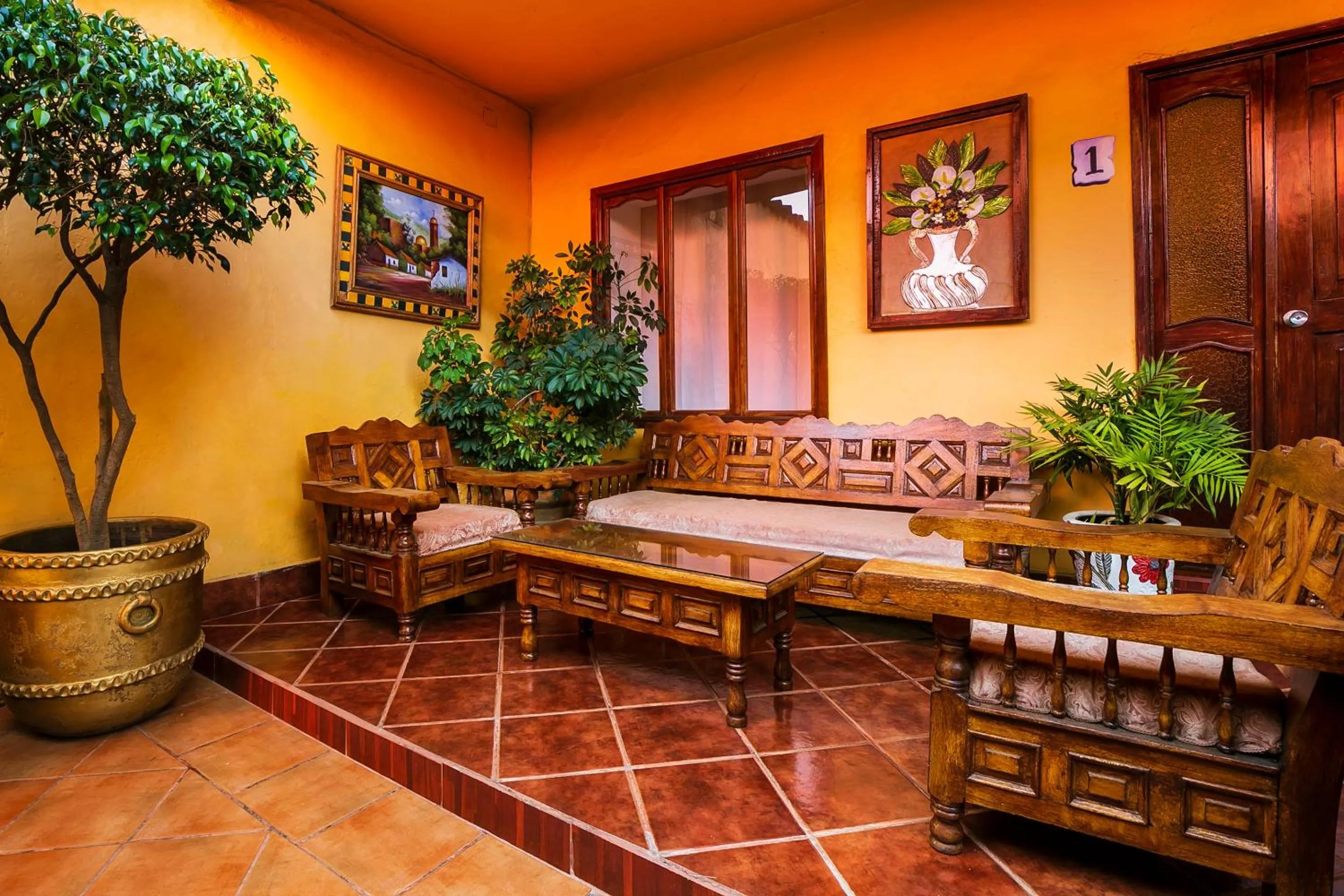 Lobby or reception in OYO Posada De Los Angeles, Pátzcuaro