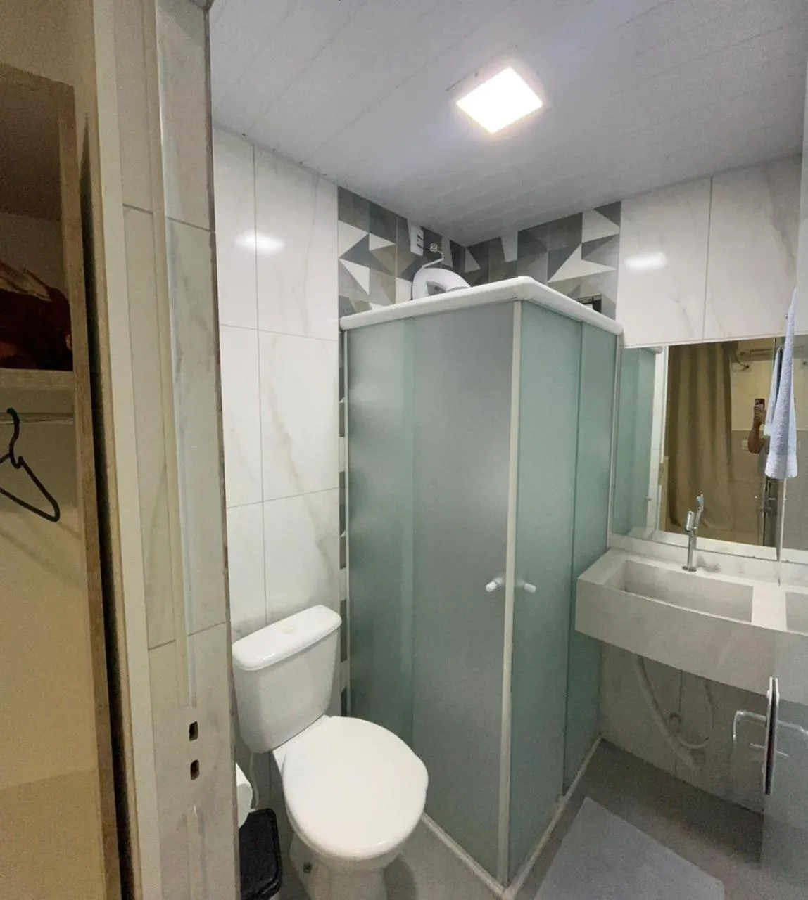 Bathroom in Pousada Graff