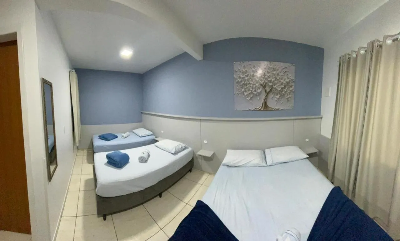 Bedroom, Bed in Pousada Graff