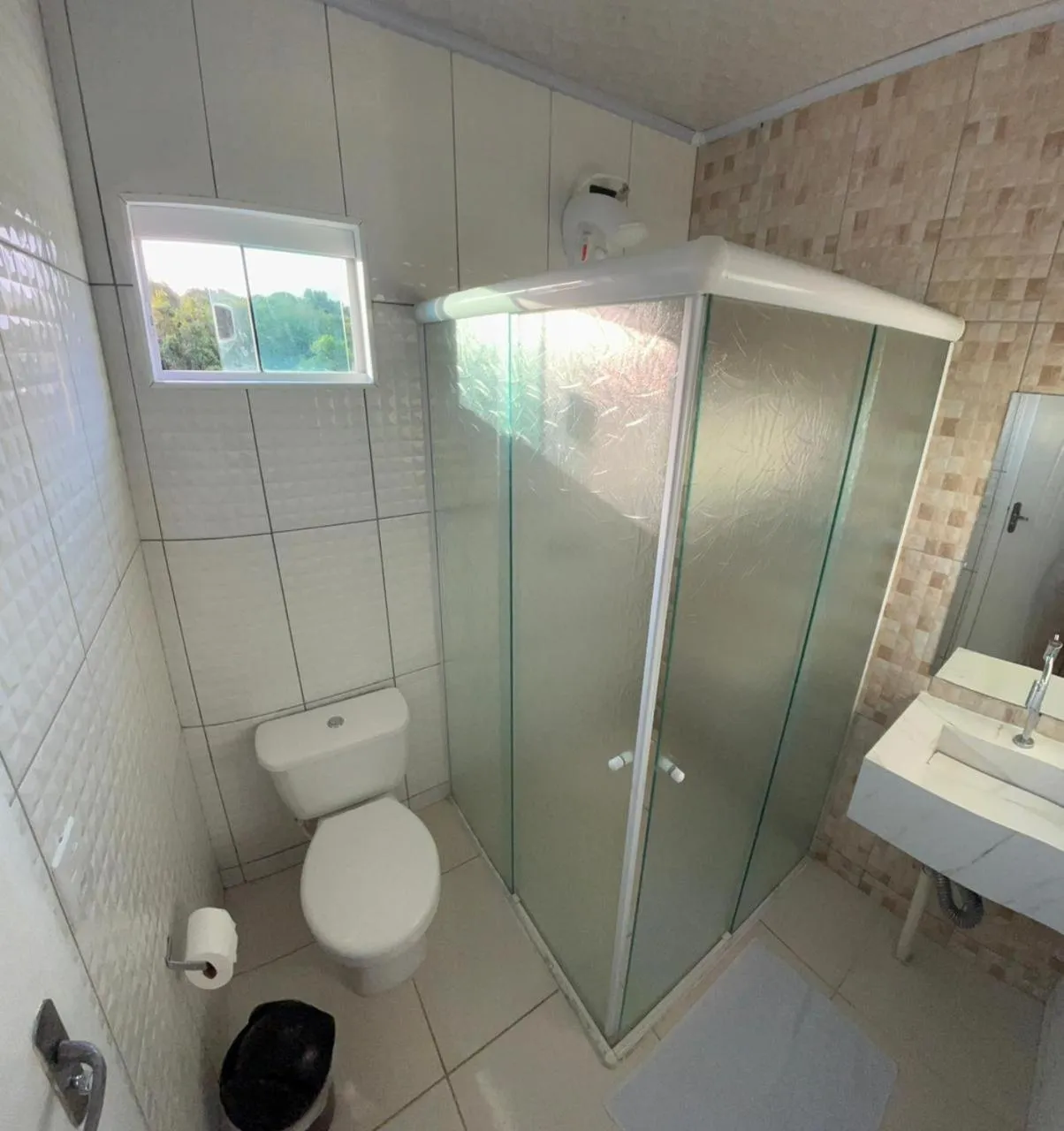 Bathroom in Pousada Graff