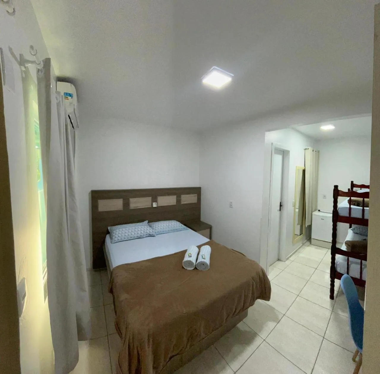 Bedroom, Bed in Pousada Graff