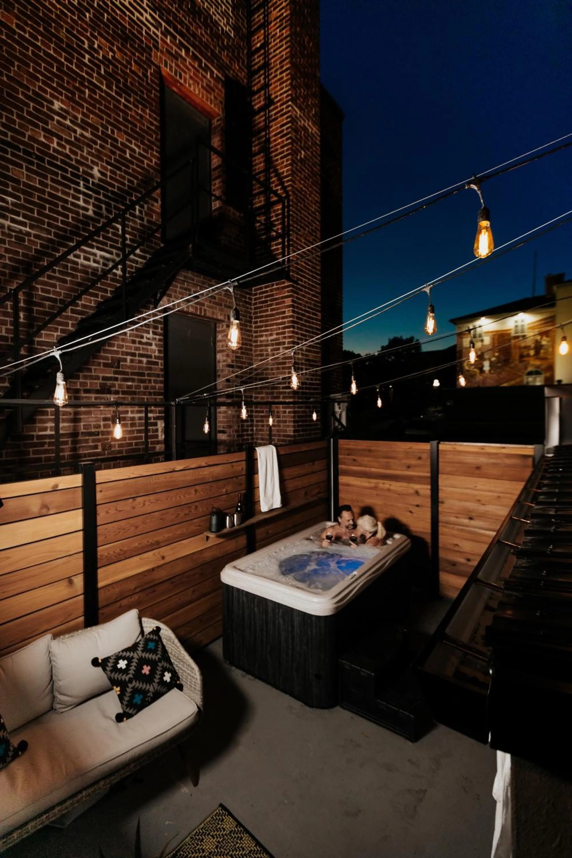 Hot Tub in 48 King West Boutique Hotel