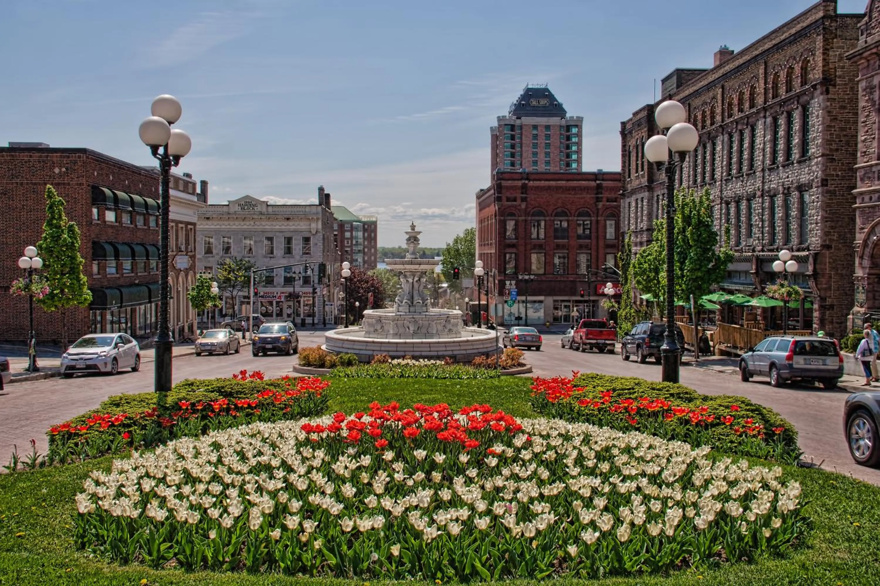 Street view in 48 King West Boutique Hotel