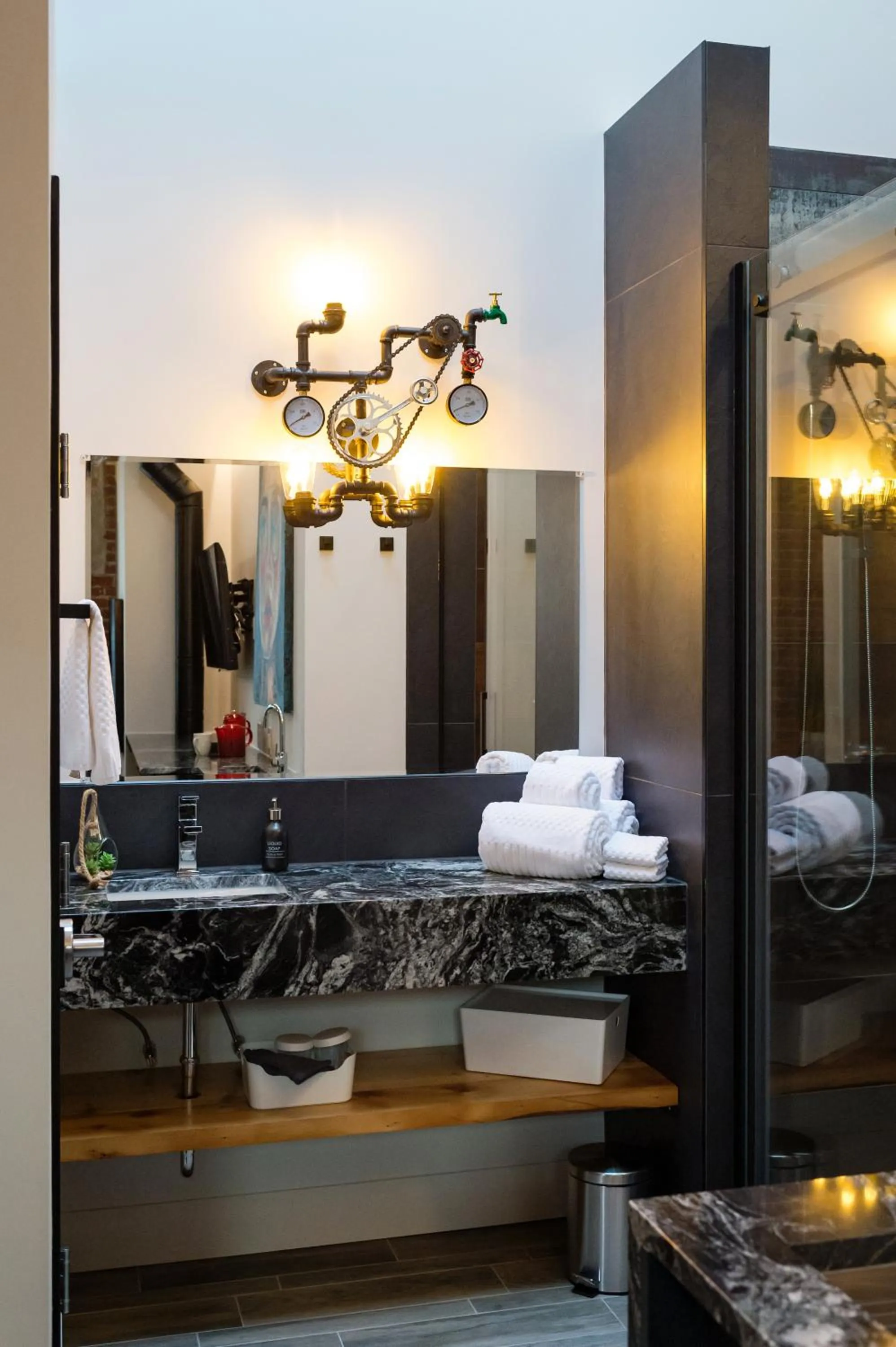 Bathroom in 48 King West Boutique Hotel