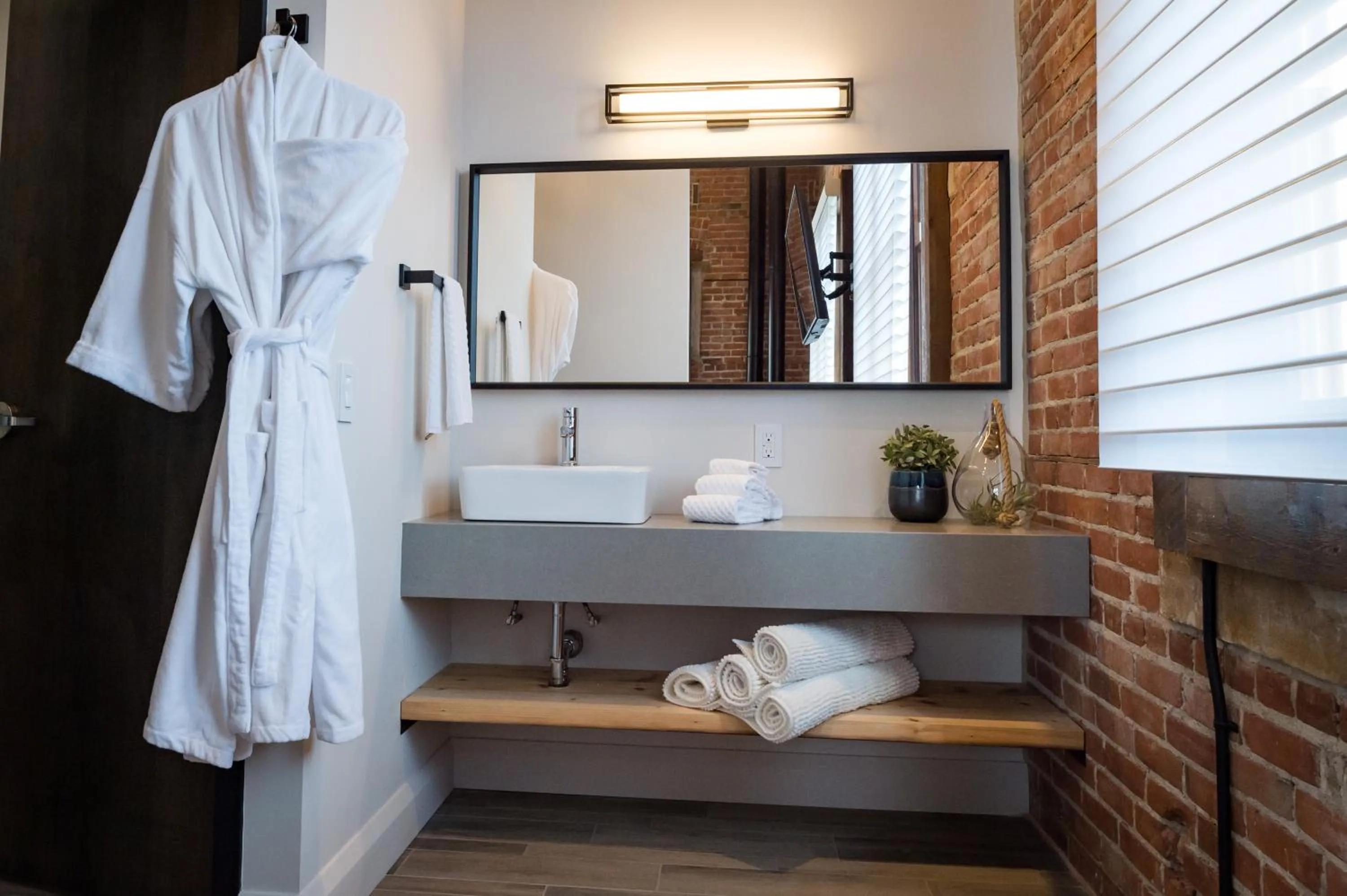 Bathroom in 48 King West Boutique Hotel