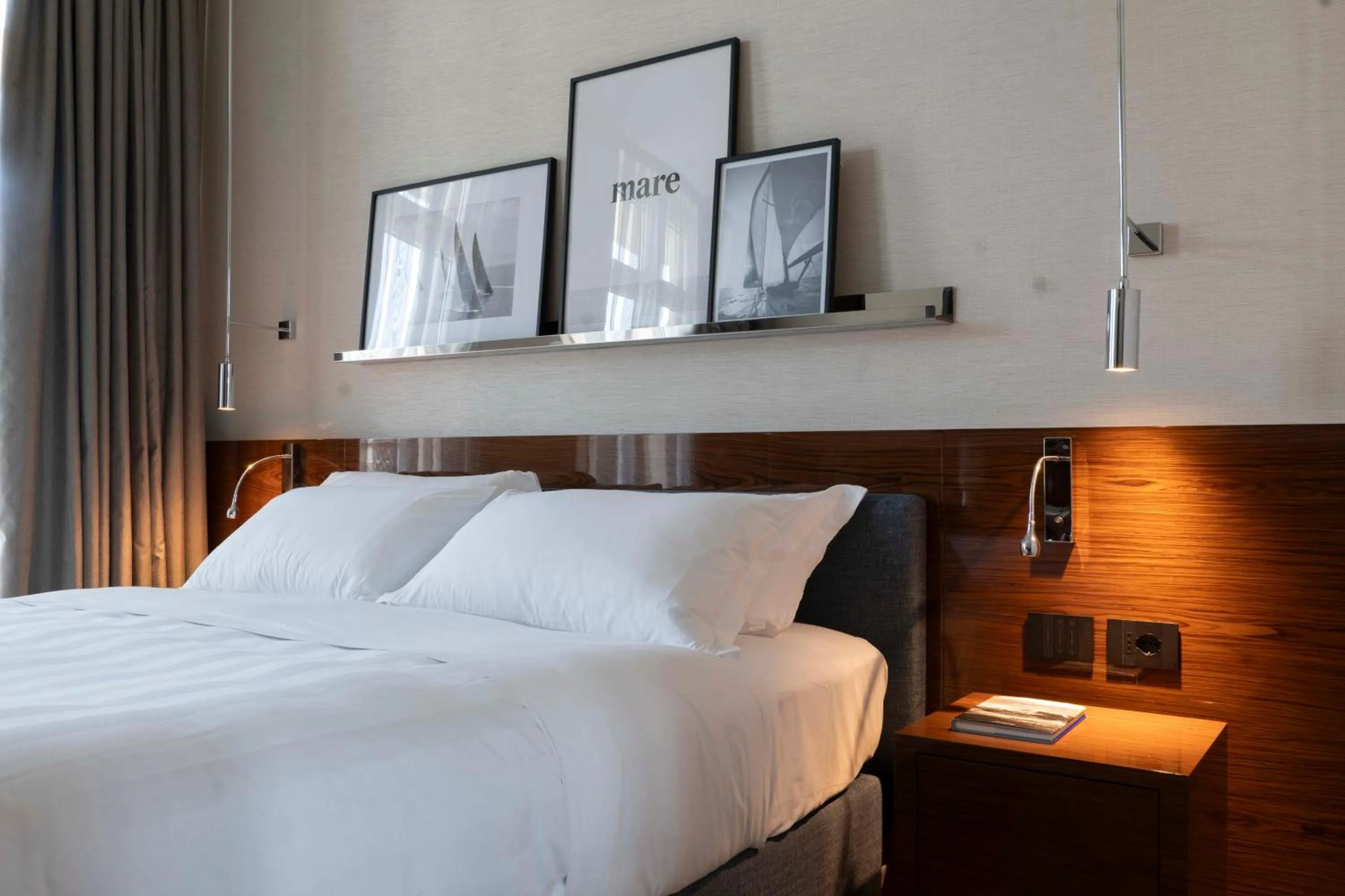 Bed in Albergo Yacht Club Marina Di Loano