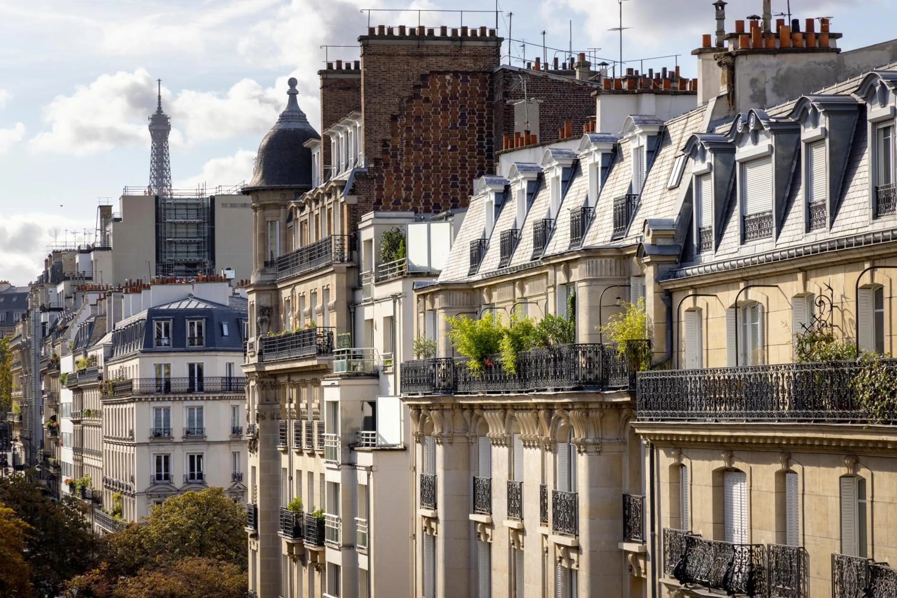 City view in Hotel le 46